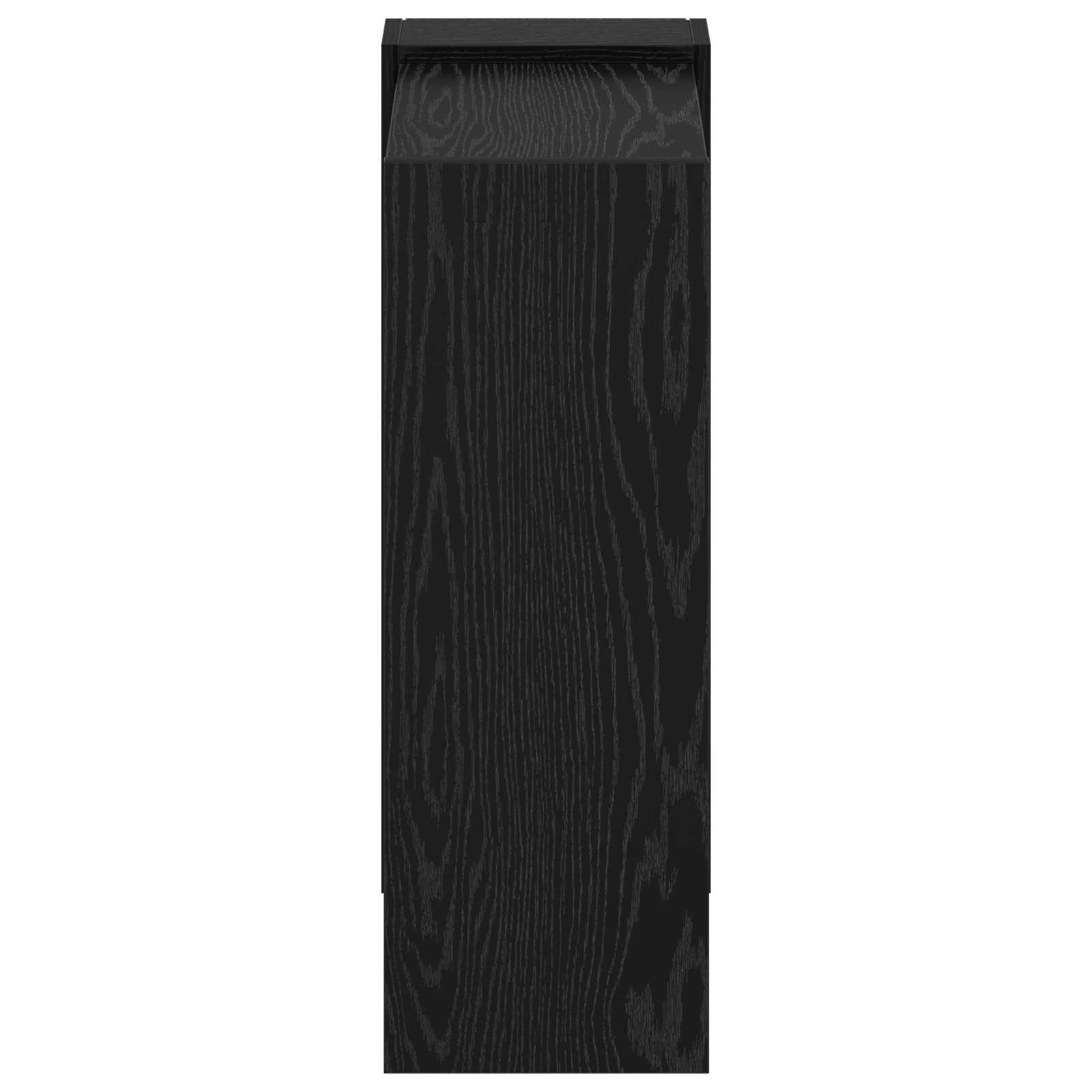 Polica Crni hrast 52 x 25 x 71,5 cm Konstruirano drvo
