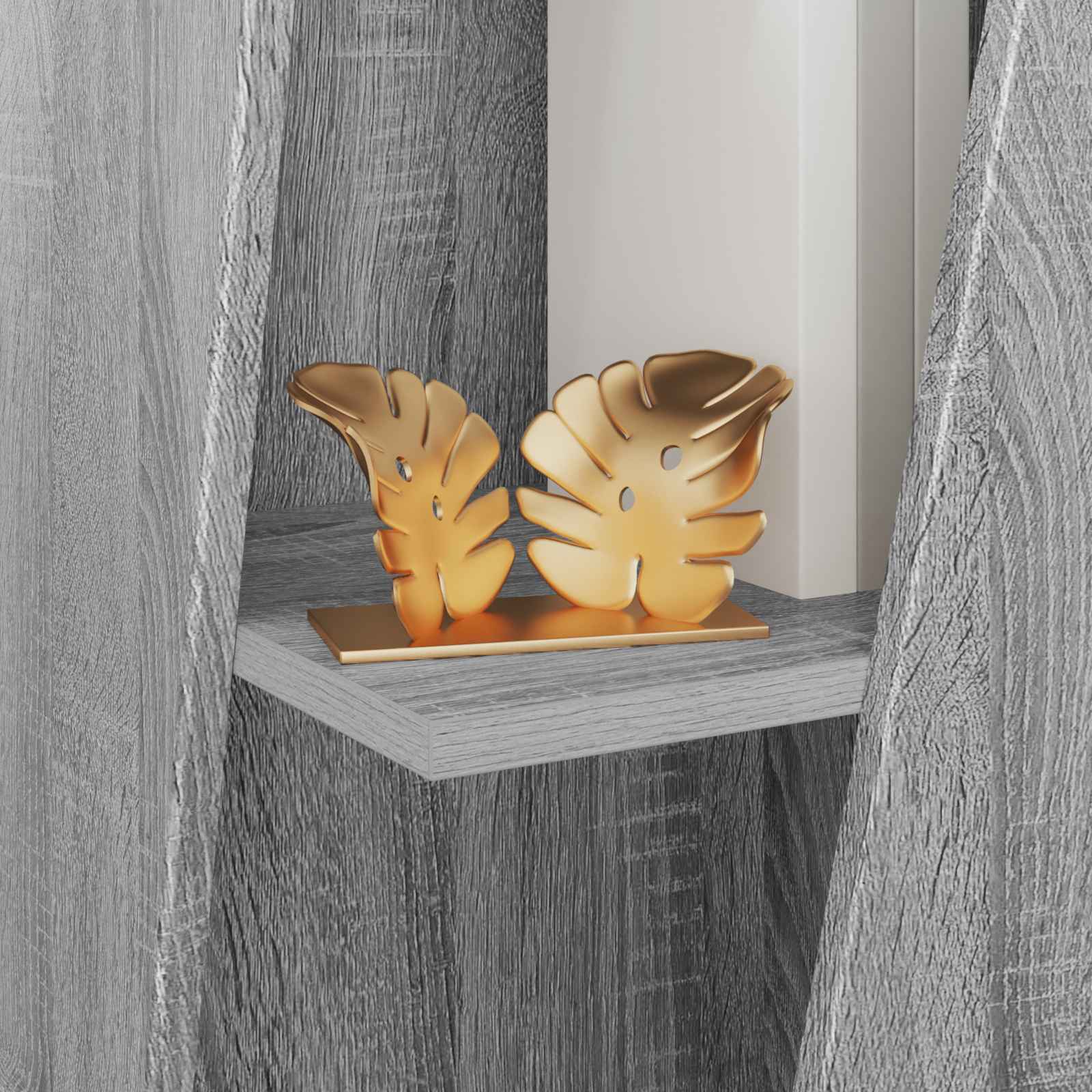 Bočna polica Siva Sonoma 33 x 32 x 70,5 cm Konstruirano drvo