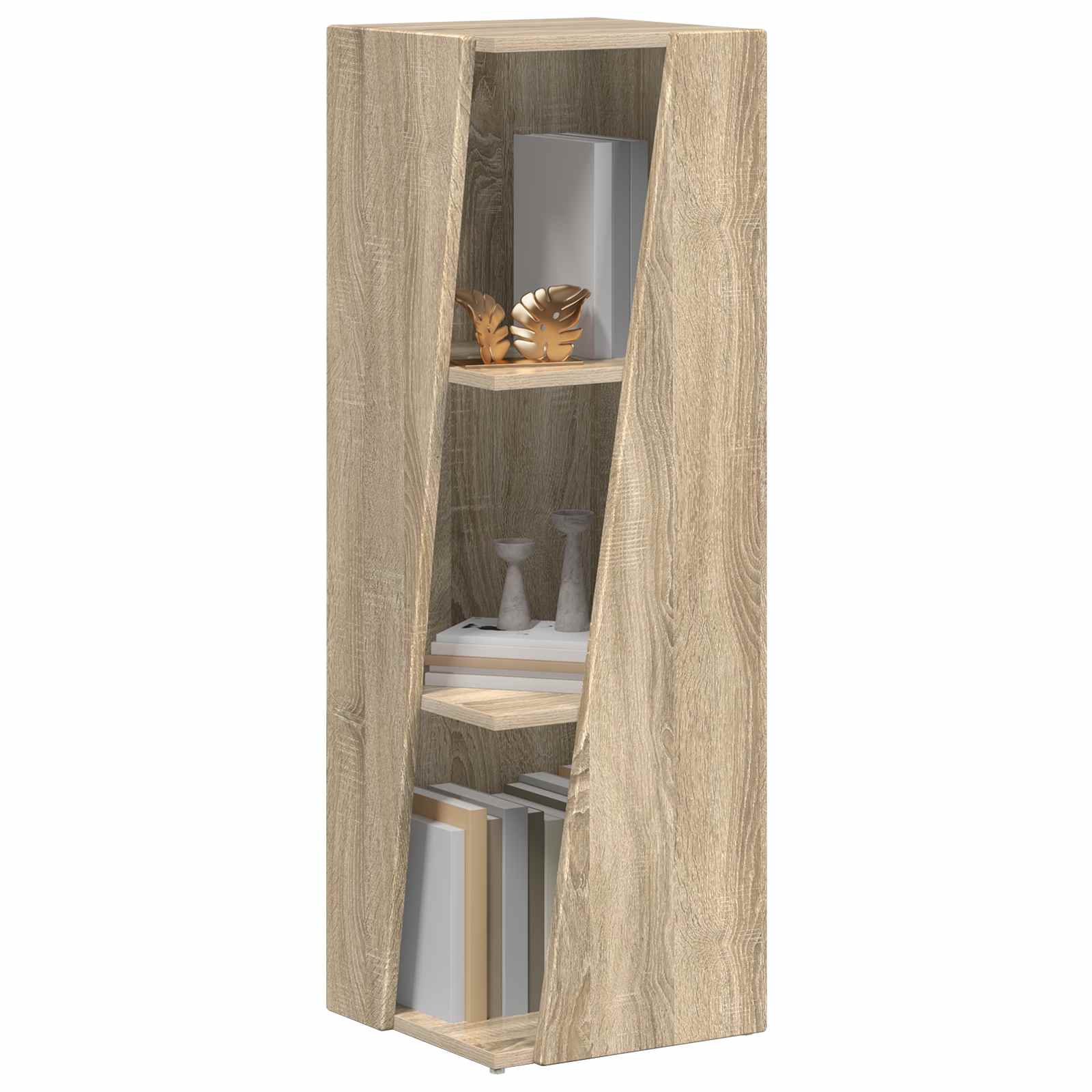 Bočna polica Sonoma hrast 33 x 32 x 100,5 cm Konstruirano drvo