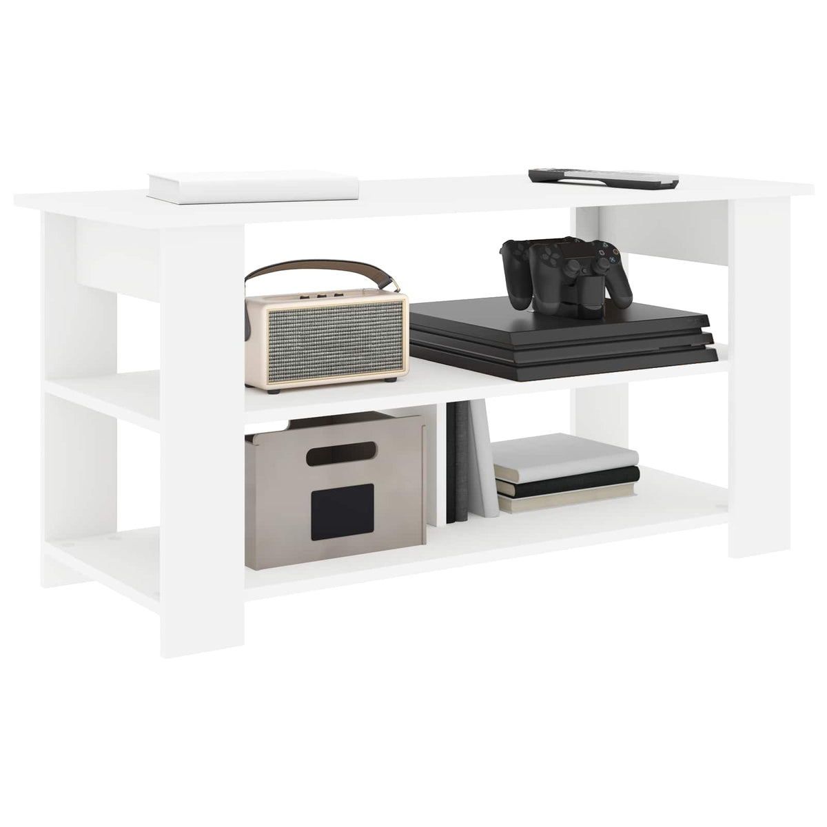 Stalak za TV Bijelo 100 x 40 x 50 cm