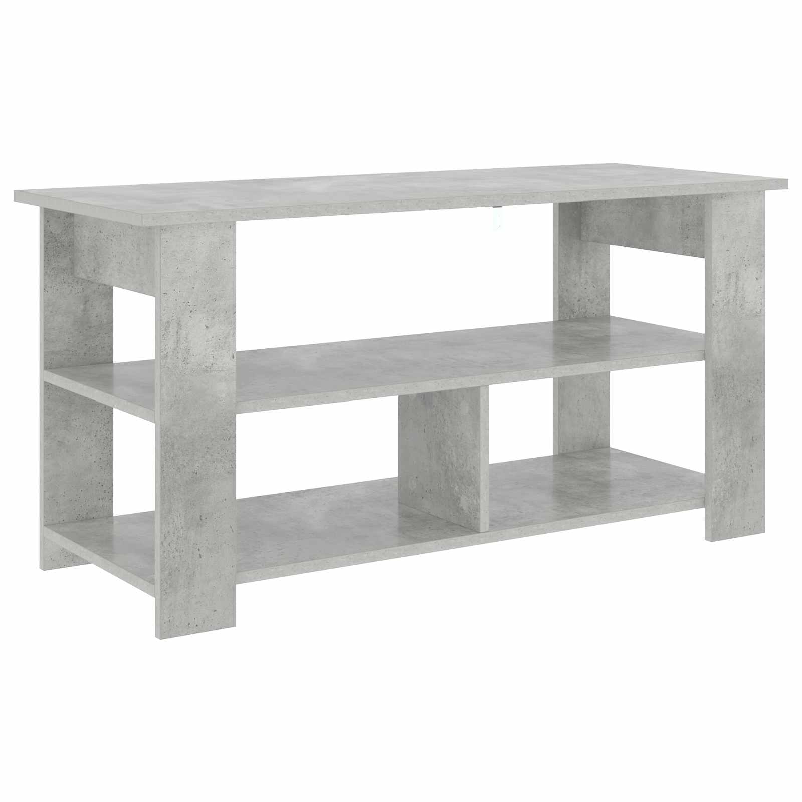 Stalak za TV Betonski sivi 100 x 40 x 50 cm