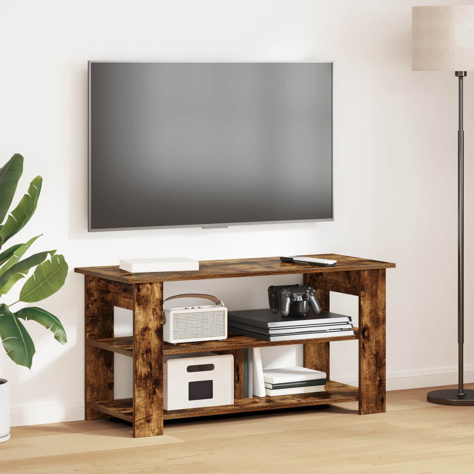 Stalak za TV Dimljeni hrast 100 x 40 x 50 cm