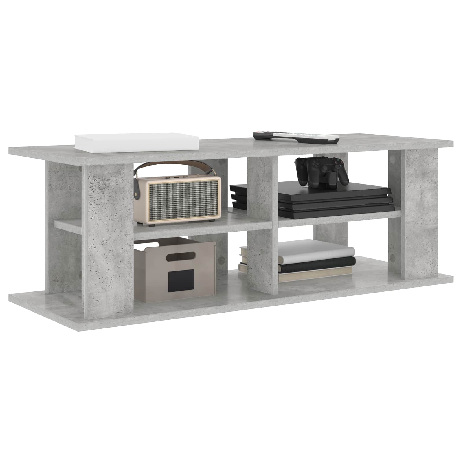 Stalak za TV Betonski sivi 96 x 35 x 33,5 cm