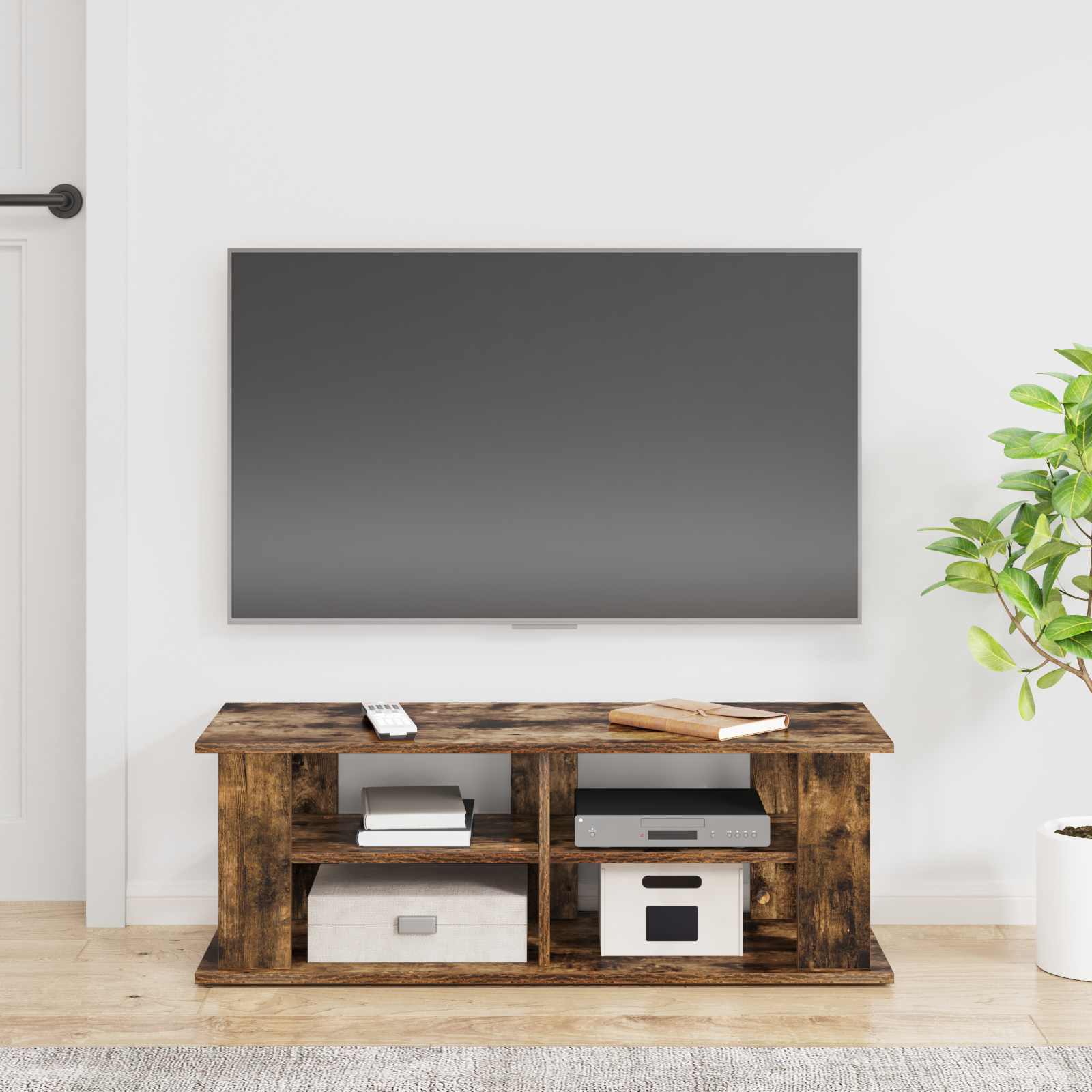 Stalak za TV Dimljeni hrast 96 x 35 x 33,5 cm