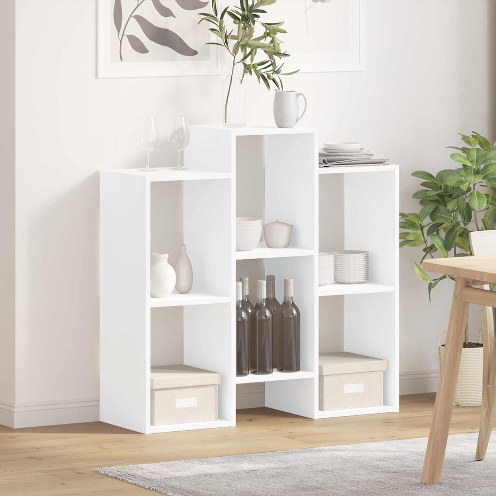 Kreveta Bijelo 90 x 30 x 90 cm