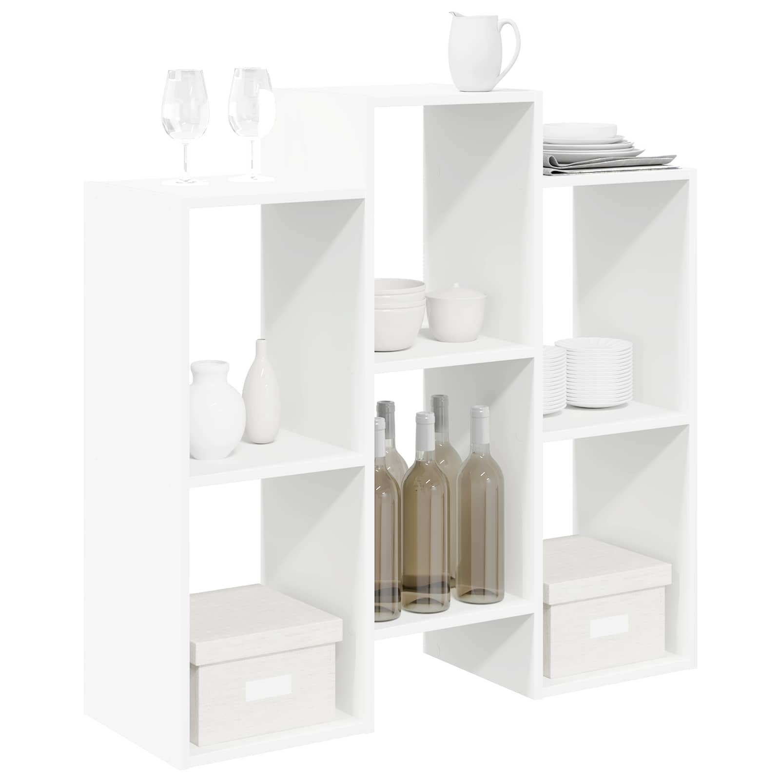 Kreveta Bijelo 90 x 30 x 90 cm