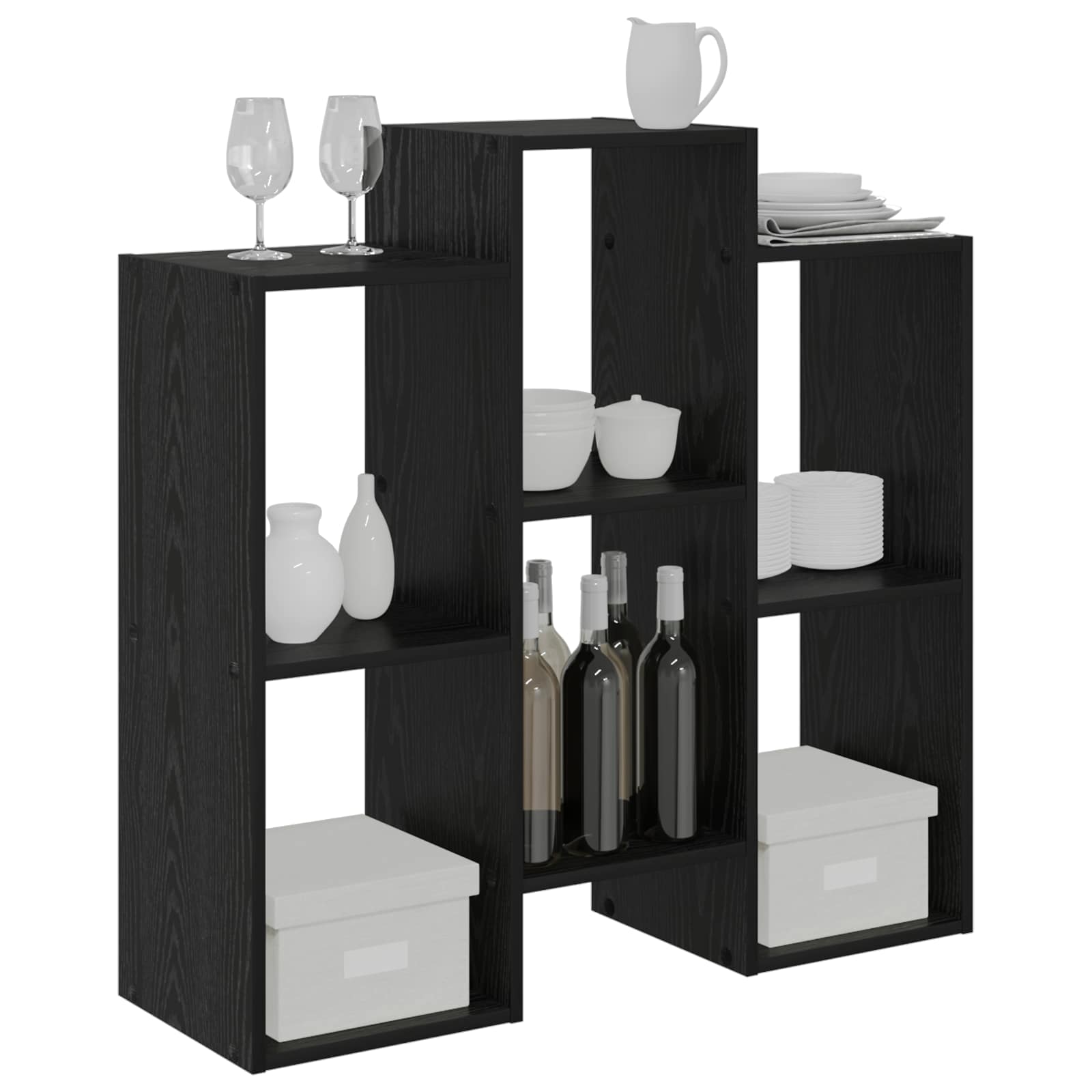 Kreveta Crni hrast 90 x 30 x 90 cm