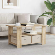 Kava Stol Sonoma hrast 77 x 55 x 42 cm Konstruirano drvo