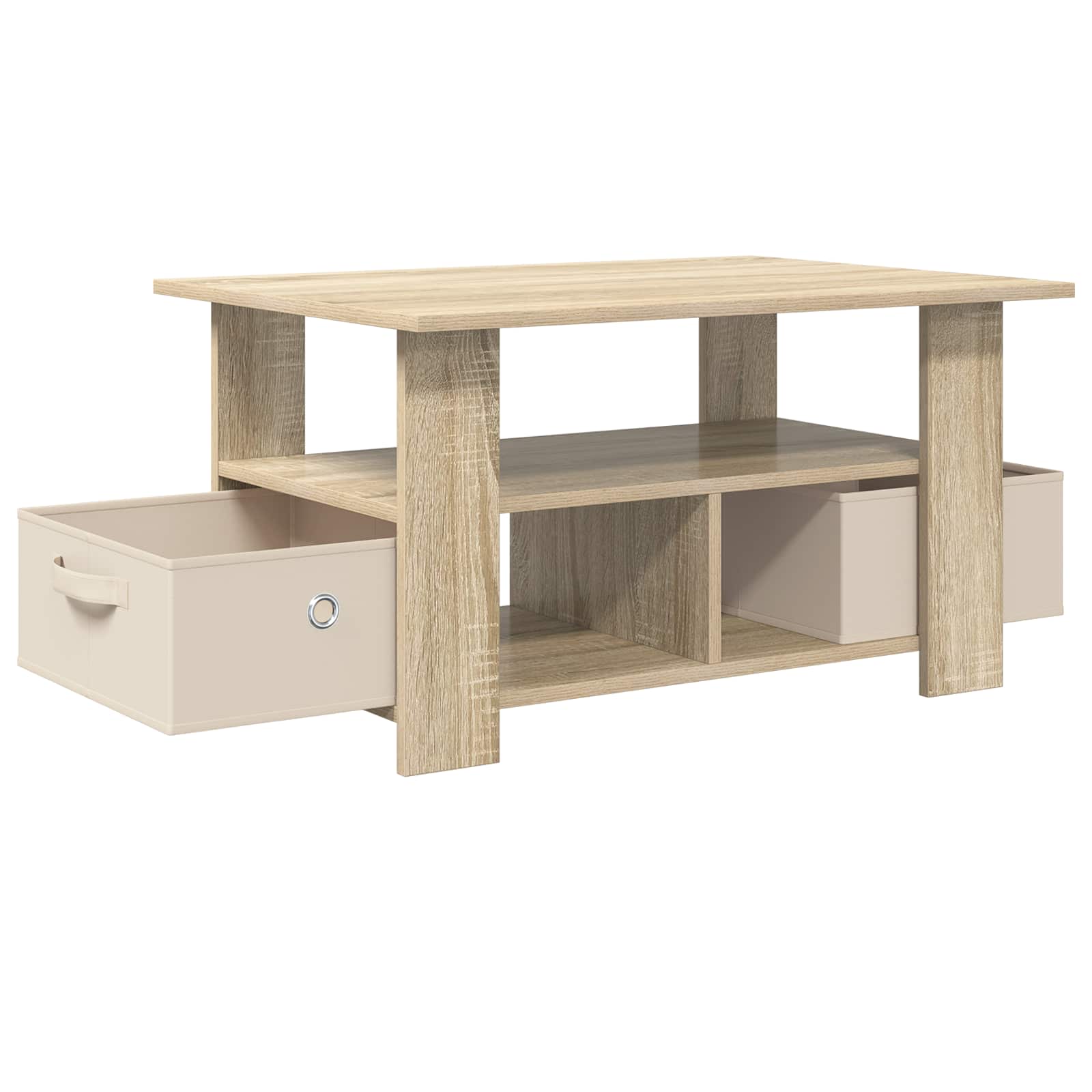 Kava Stol Sonoma hrast 77 x 55 x 42 cm Konstruirano drvo