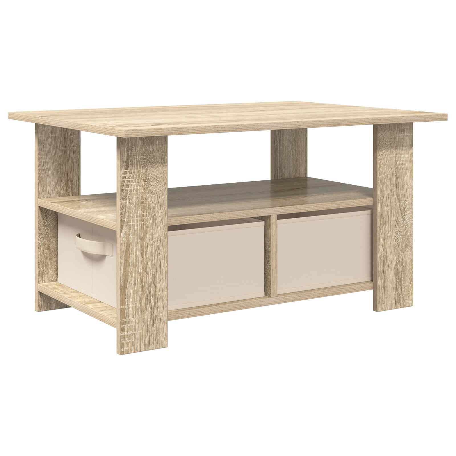 Kava Stol Sonoma hrast 77 x 55 x 42 cm Konstruirano drvo
