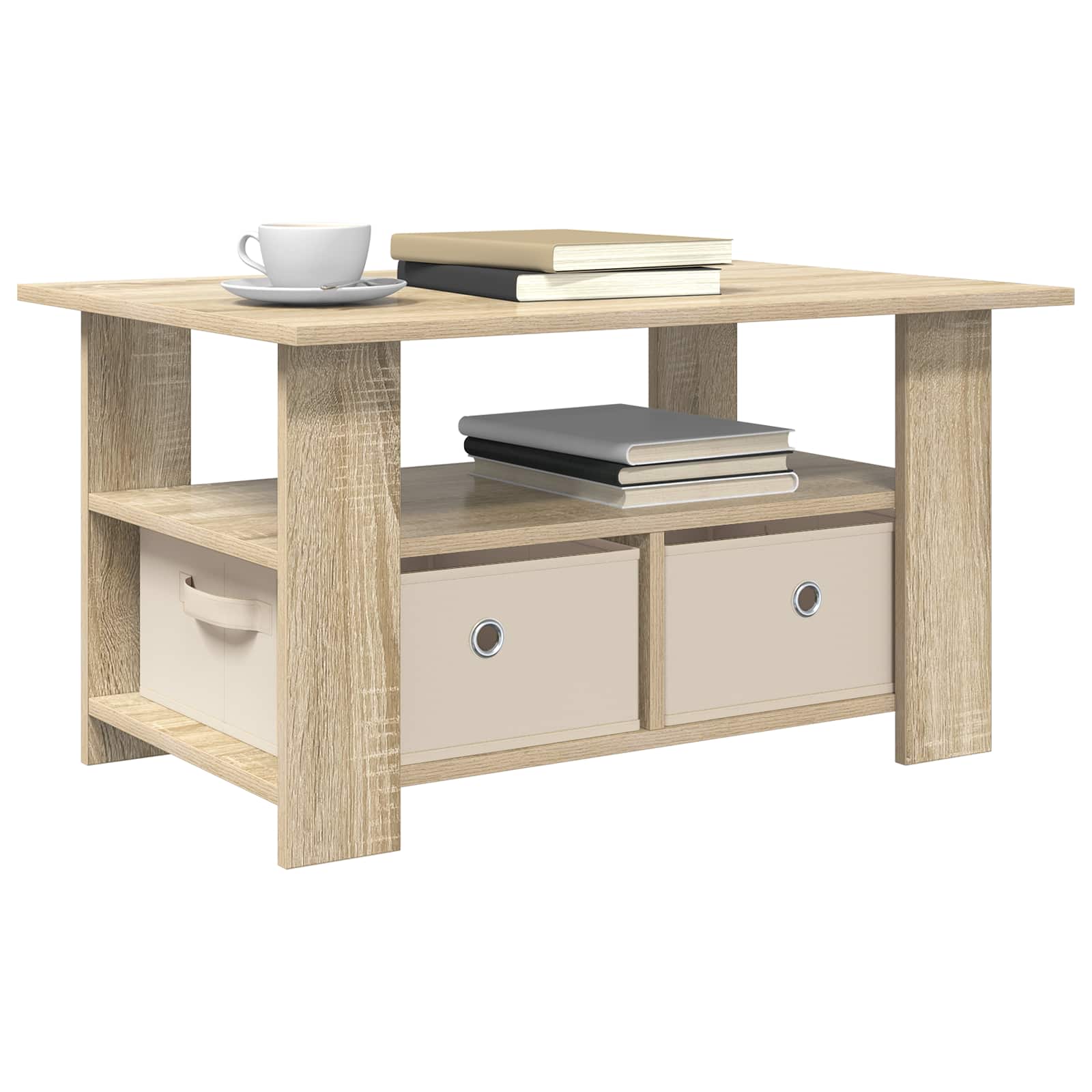 Kava Stol Sonoma hrast 77 x 55 x 42 cm Konstruirano drvo