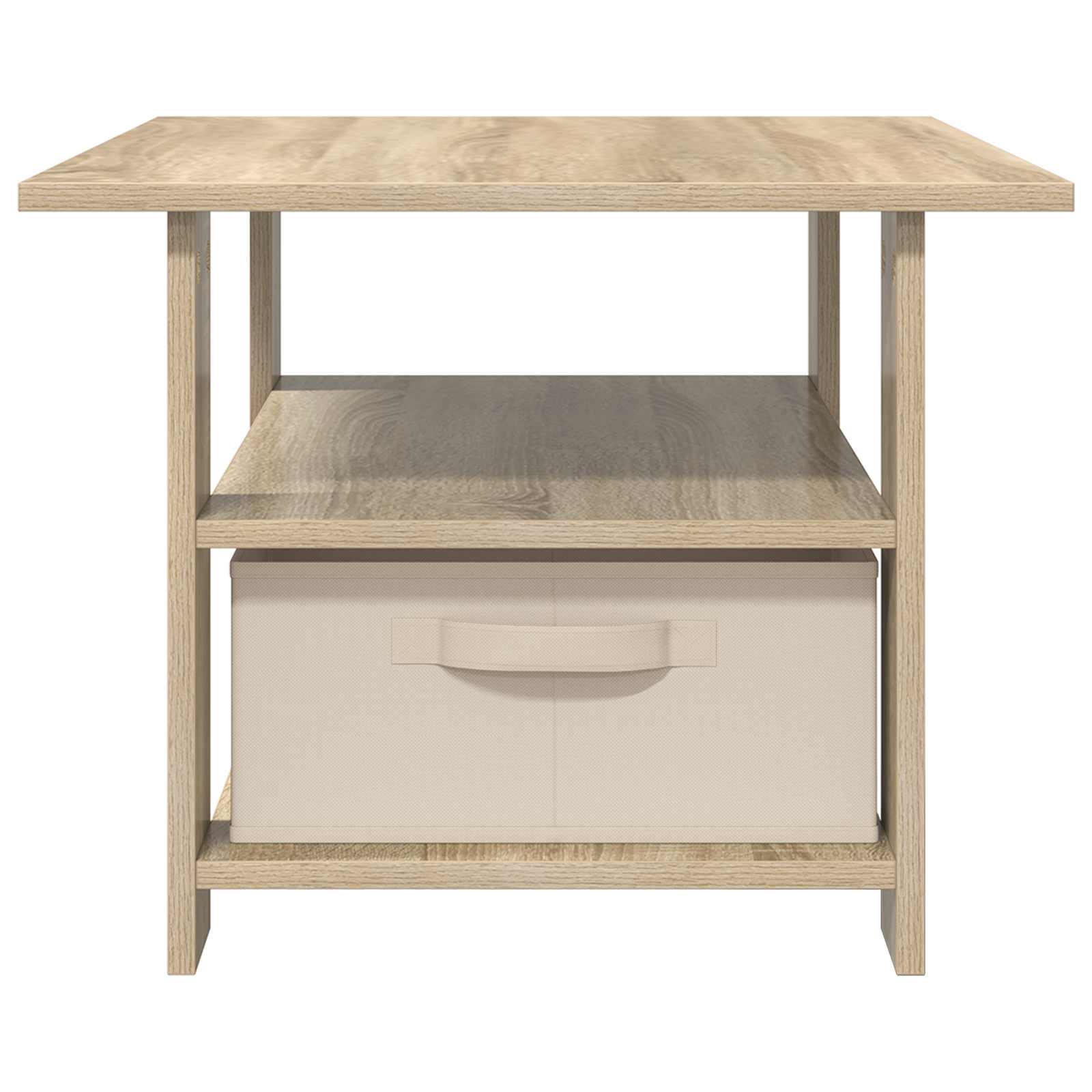 Kava Stol Sonoma hrast 77 x 55 x 42 cm Konstruirano drvo