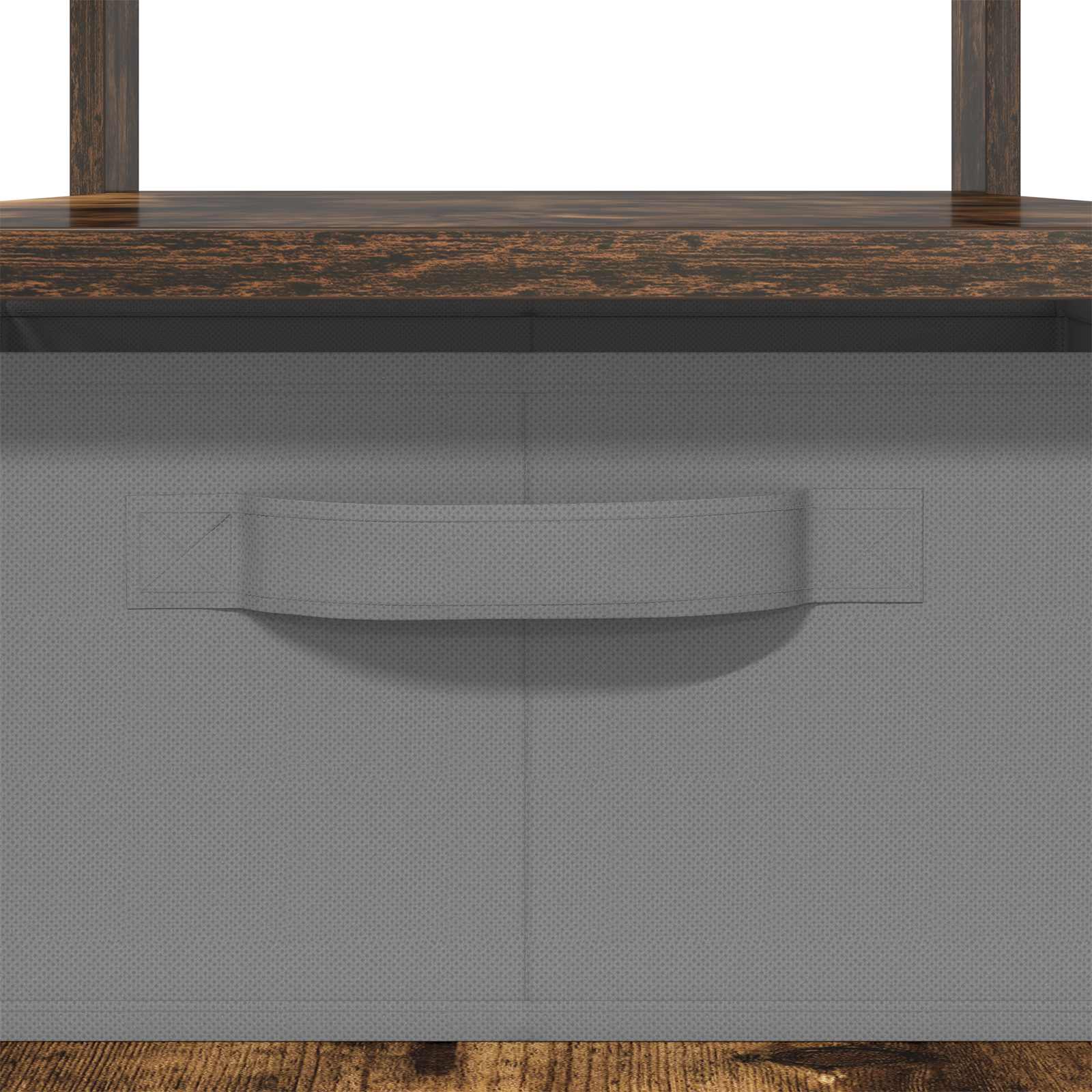 Kava Stol Dimljeni hrast 77 x 55 x 42 cm Konstruirano drvo