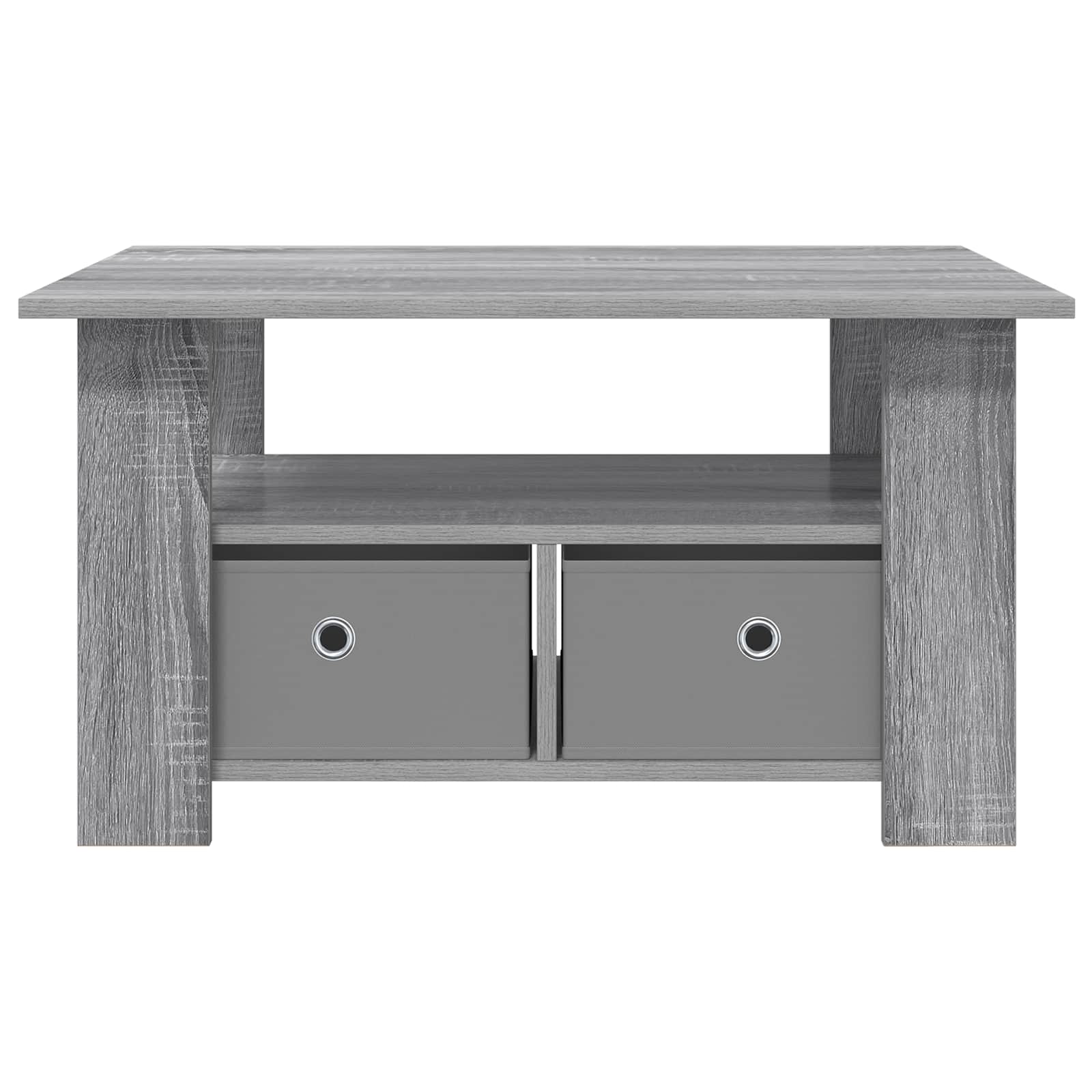 Kava Stol Siva Sonoma 77 x 55 x 42 cm Konstruirano drvo