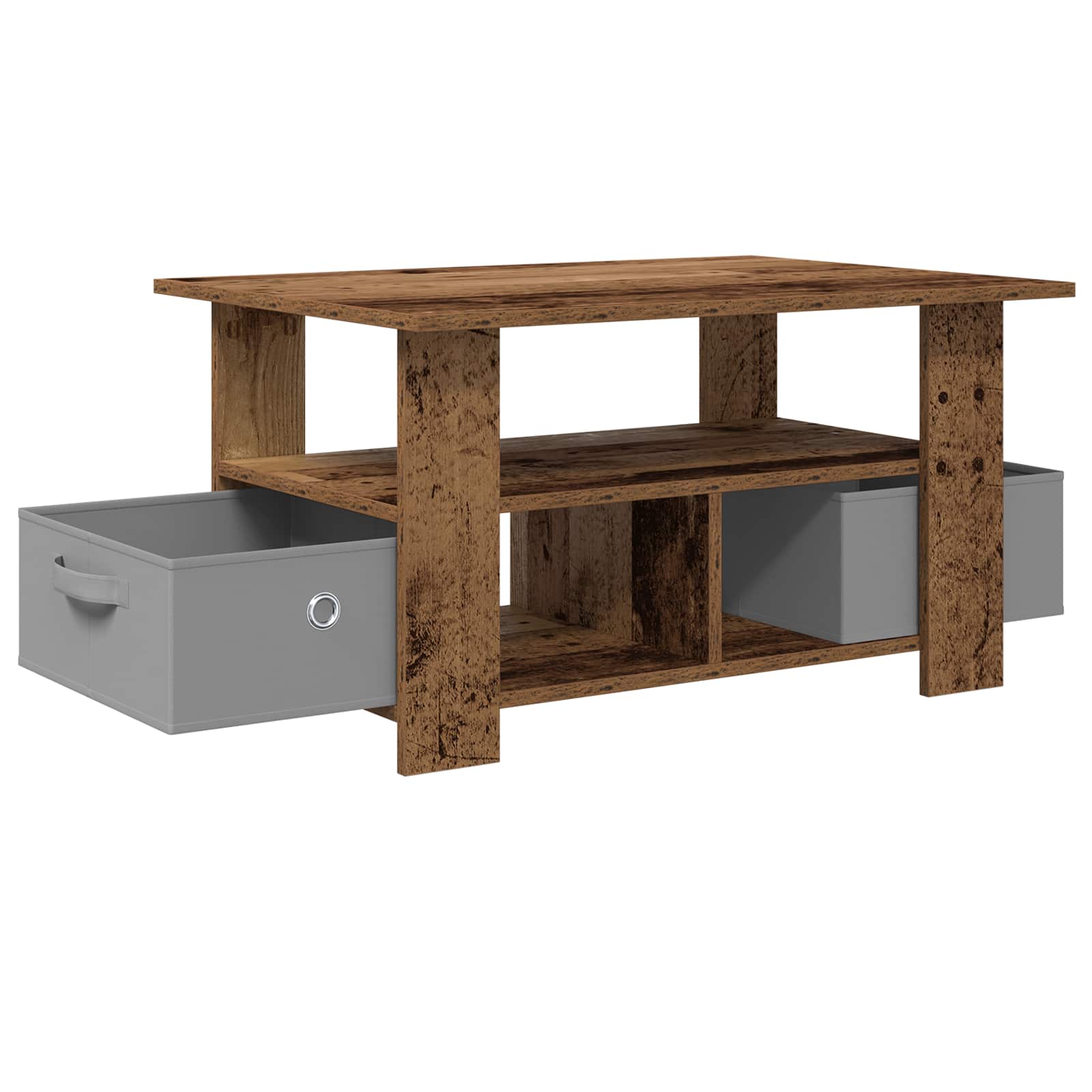 Kava Stol Staro drvo 77 x 55 x 42 cm Konstruirano drvo