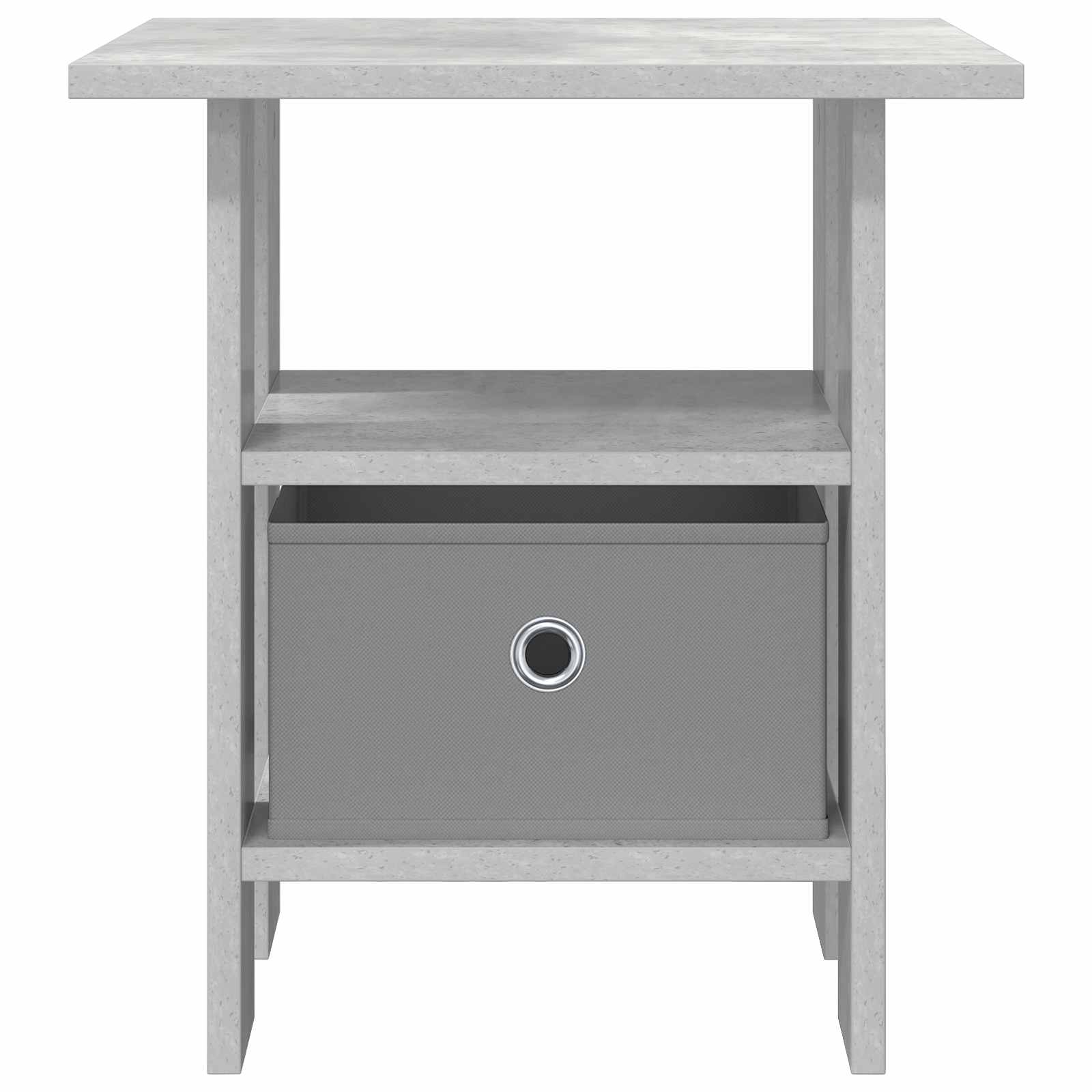Noćni ormarić s ladicama 2 pcs Betonski sivi 41 x 40 x 45 cm