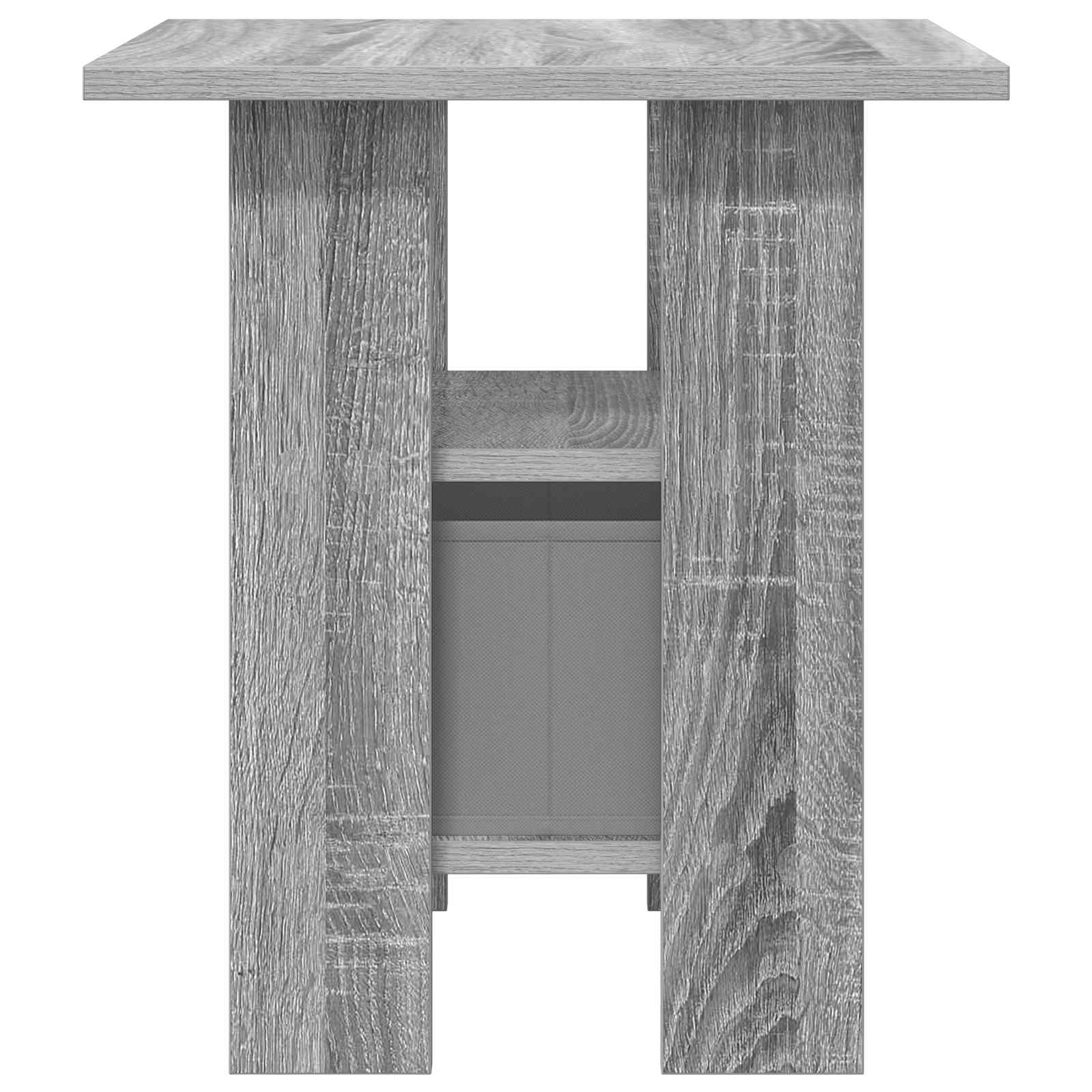 Noćni ormarić s ladicama 2 pcs Siva Sonoma 41 x 40 x 45 cm