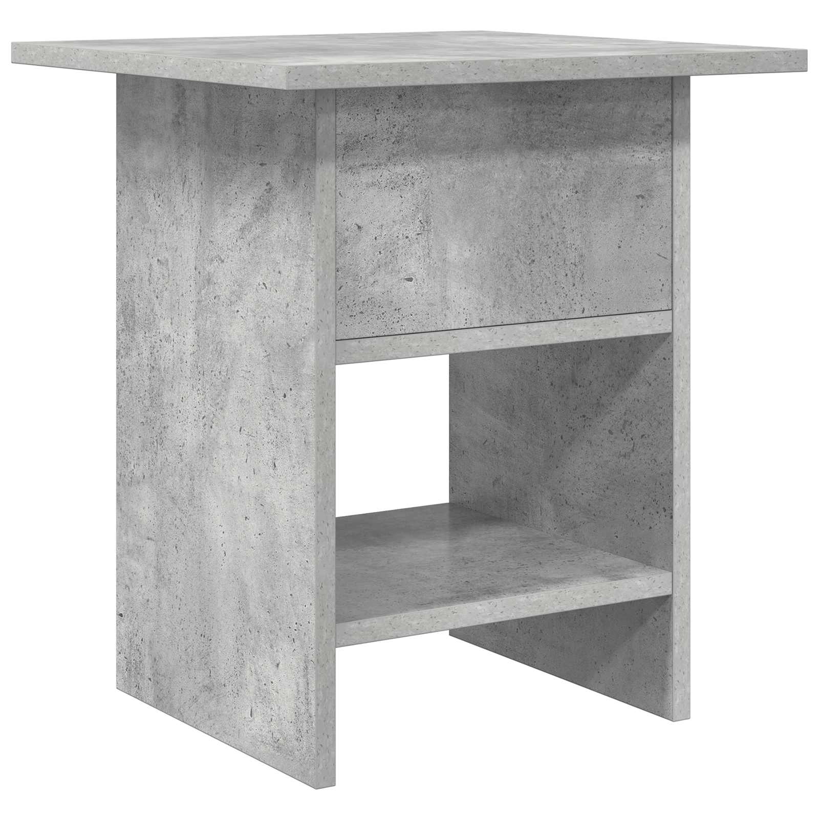 Noćni ormarić s ladicama 2 pcs Betonski sivi 41 x 40 x 45 cm