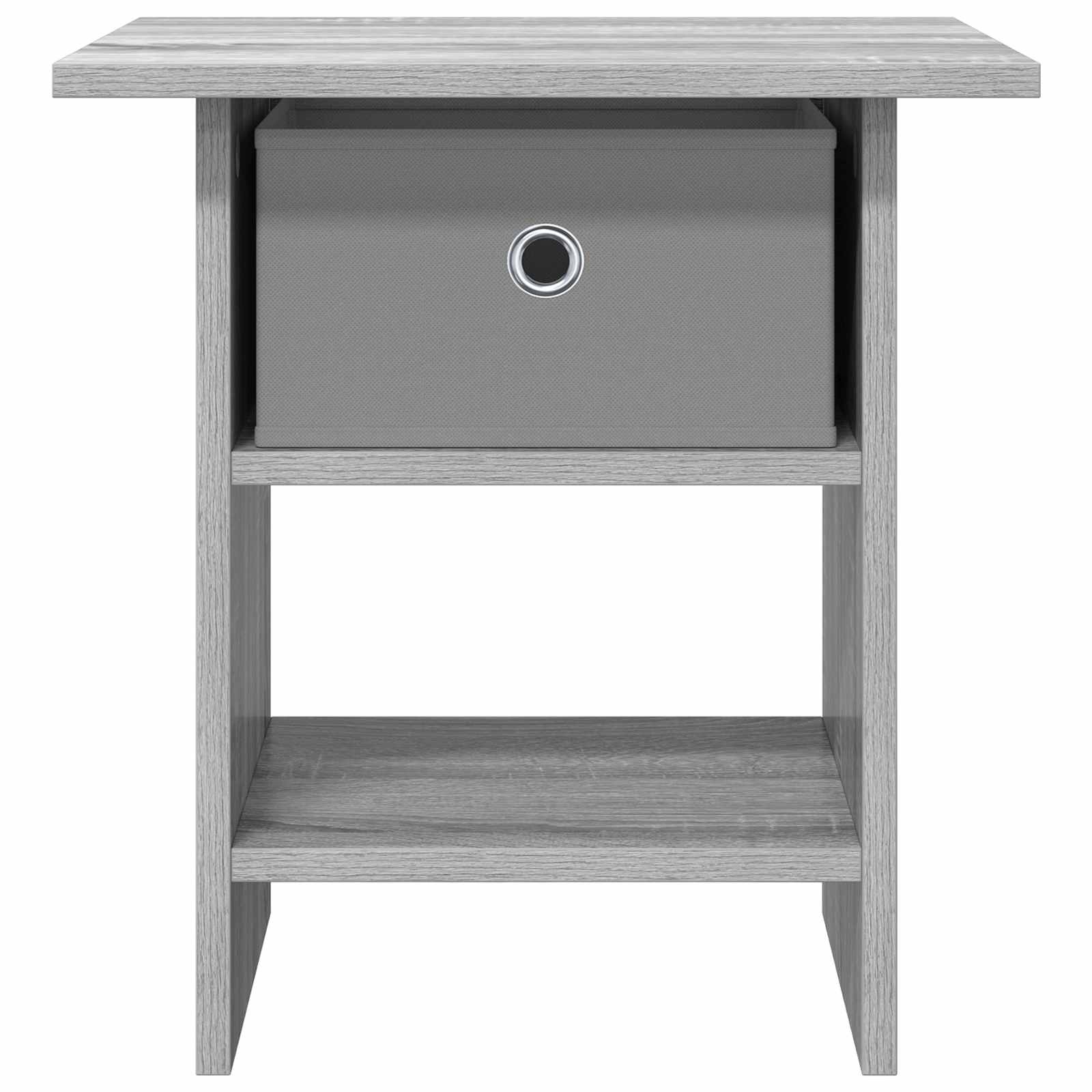 Noćni ormarić s ladicama 2 pcs Siva Sonoma 41 x 40 x 45 cm