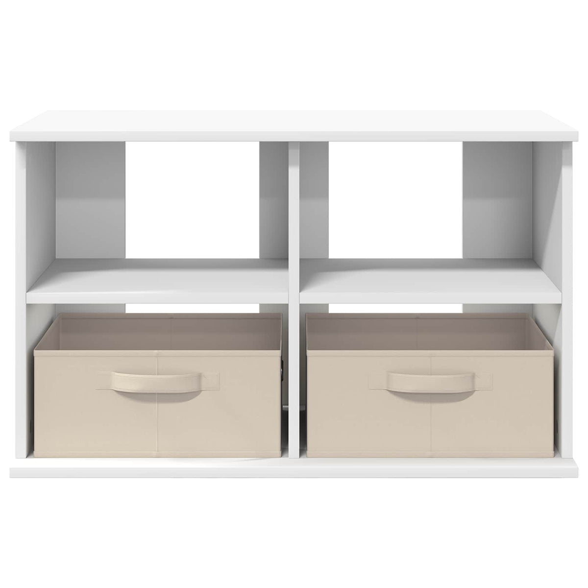 Stalak za TV s ladicama Bijelo 79 x 40 x 48 cm