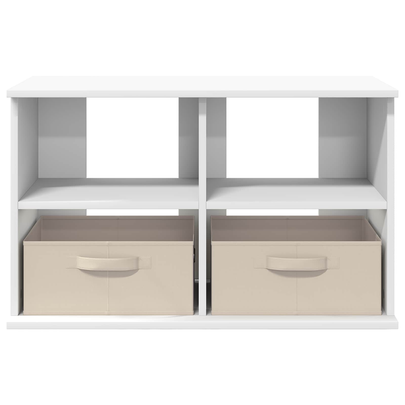 Stalak za TV s ladicama Bijelo 79 x 40 x 48 cm