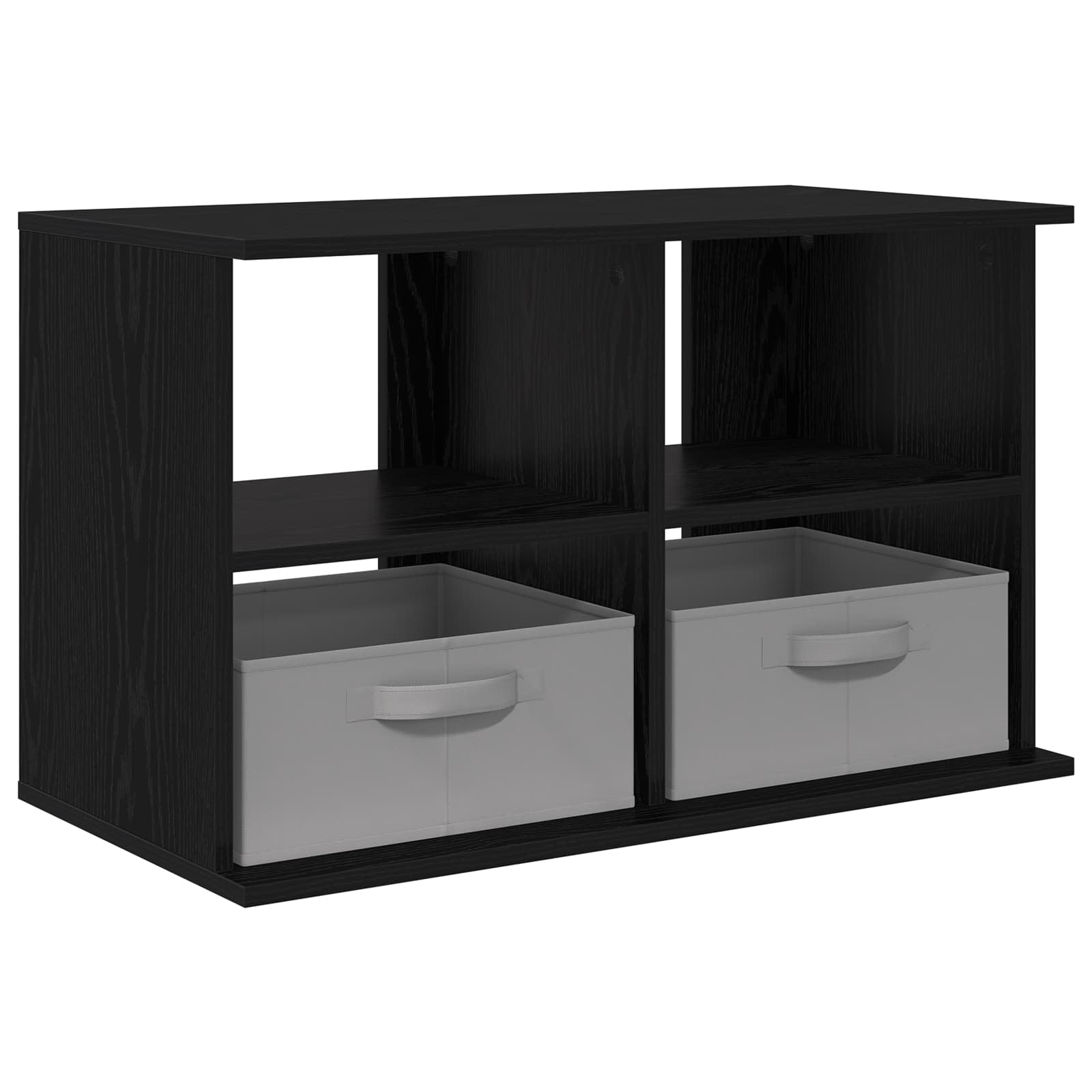 Stalak za TV s ladicama Crni hrast 79 x 40 x 48 cm