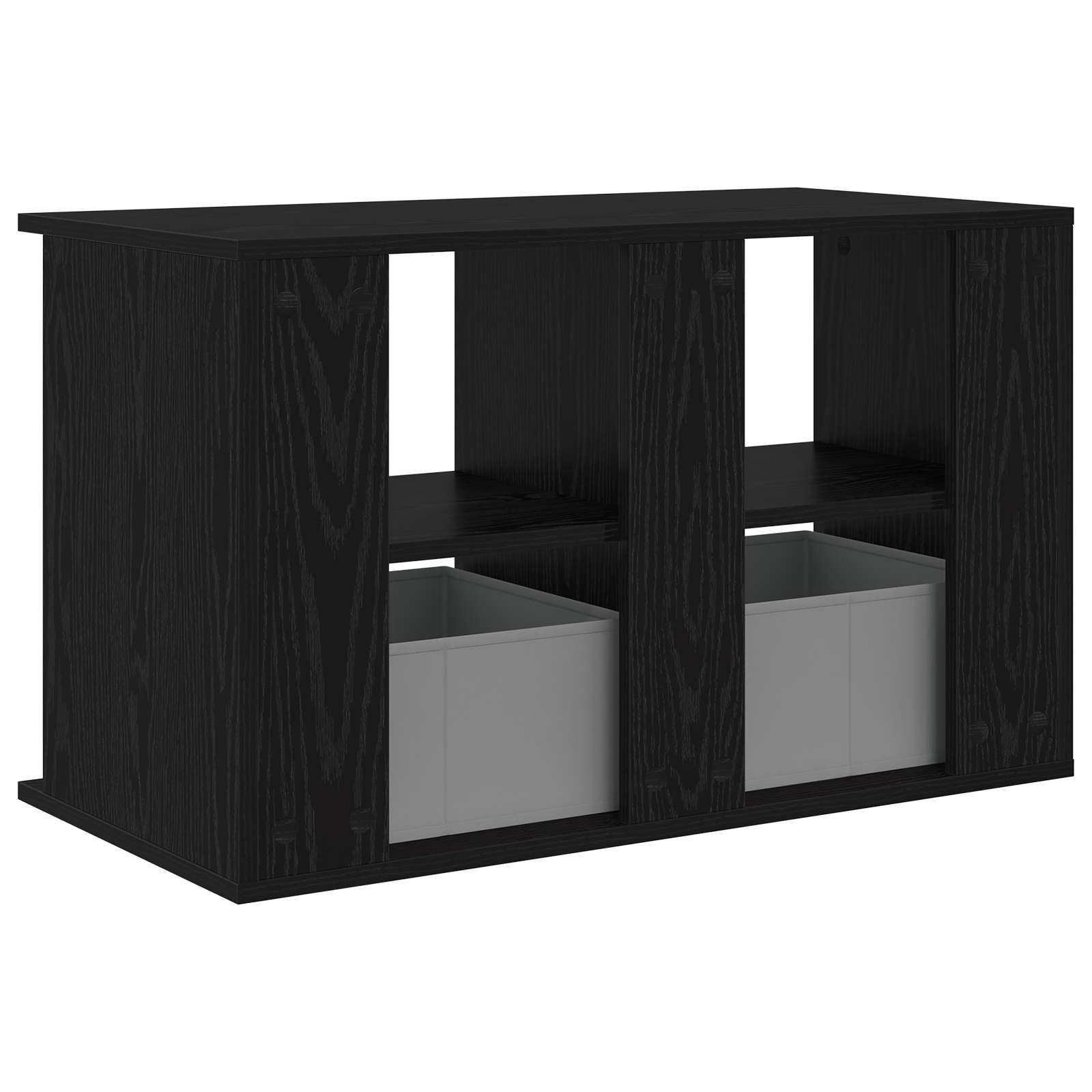 Stalak za TV s ladicama Crni hrast 79 x 40 x 48 cm