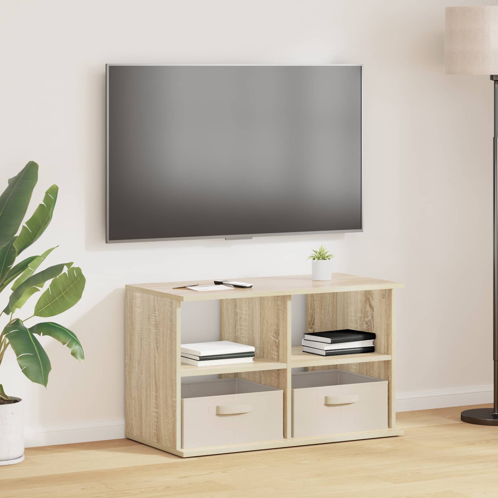 Stalak za TV s ladicama Sonoma hrast 79 x 40 x 48 cm