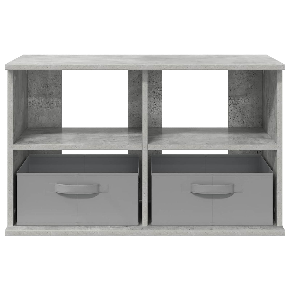 Stalak za TV s ladicama Betonski sivi 79 x 40 x 48 cm