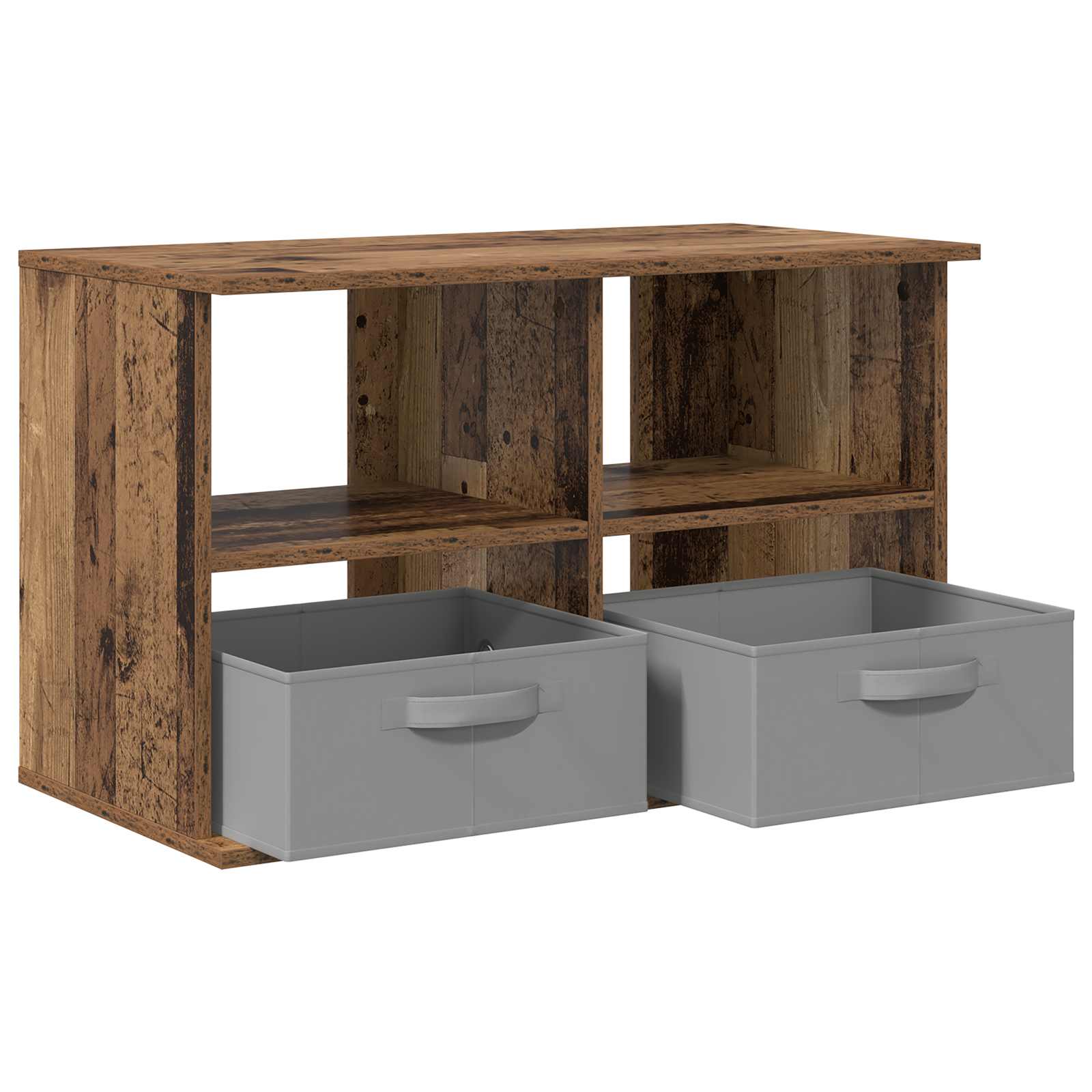 Stalak za TV s ladicama Staro drvo 79 x 40 x 48 cm