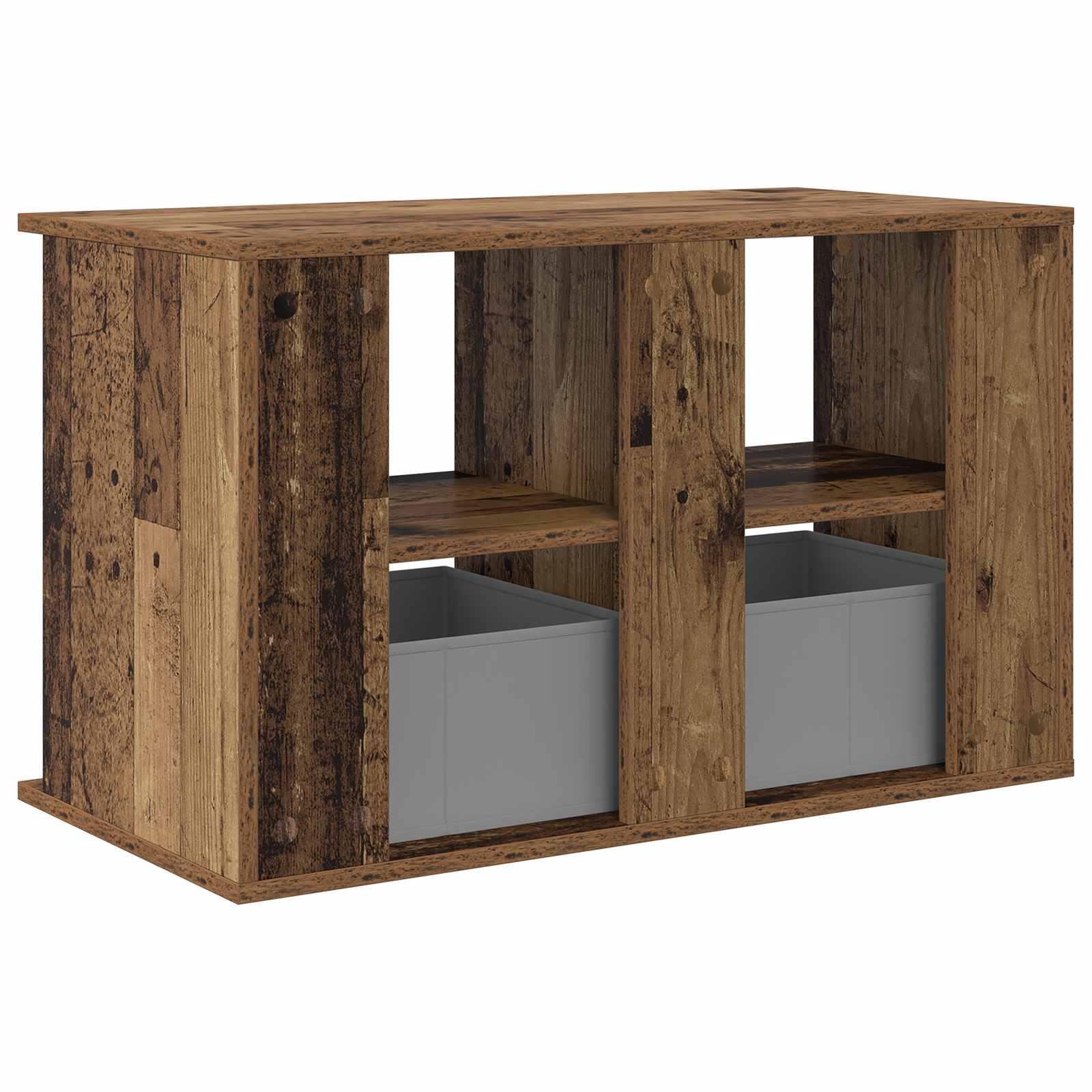 Stalak za TV s ladicama Staro drvo 79 x 40 x 48 cm