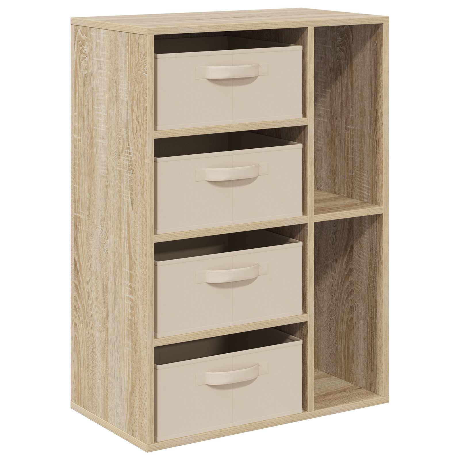 Kreveta s ladicama Sonoma hrast 60 x 33,5 x 84 cm