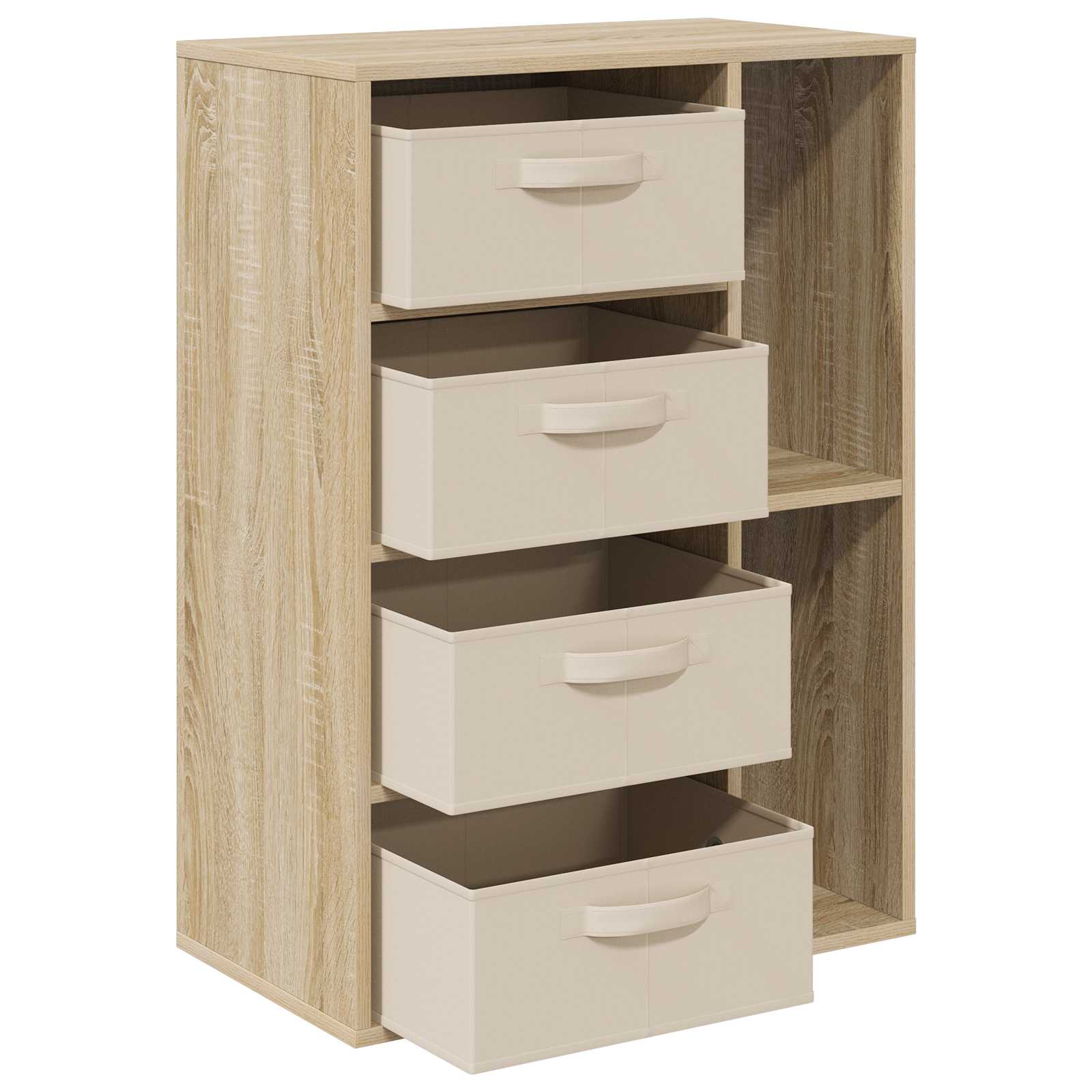 Kreveta s ladicama Sonoma hrast 60 x 33,5 x 84 cm