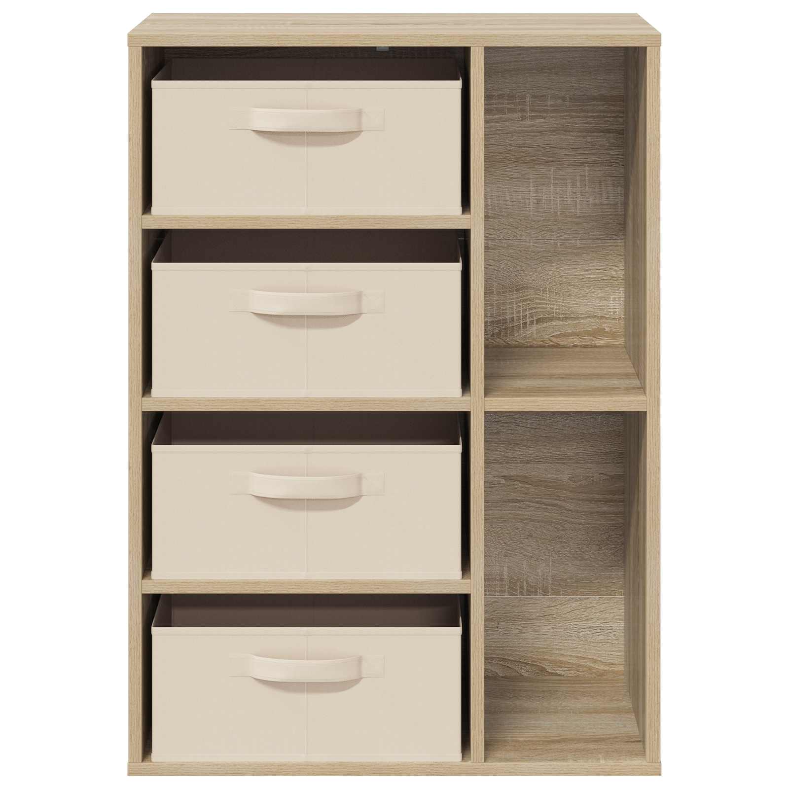 Kreveta s ladicama Sonoma hrast 60 x 33,5 x 84 cm