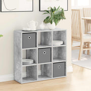Kreveta s ladicama Betonski sivi 73,5 x 24 x 69,5 cm