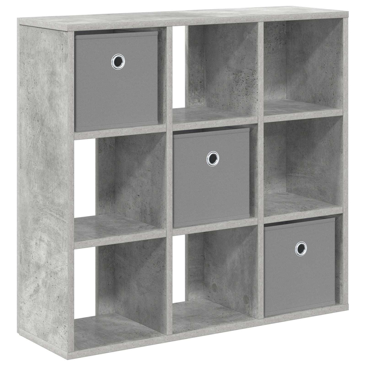 Kreveta s ladicama Betonski sivi 73,5 x 24 x 69,5 cm
