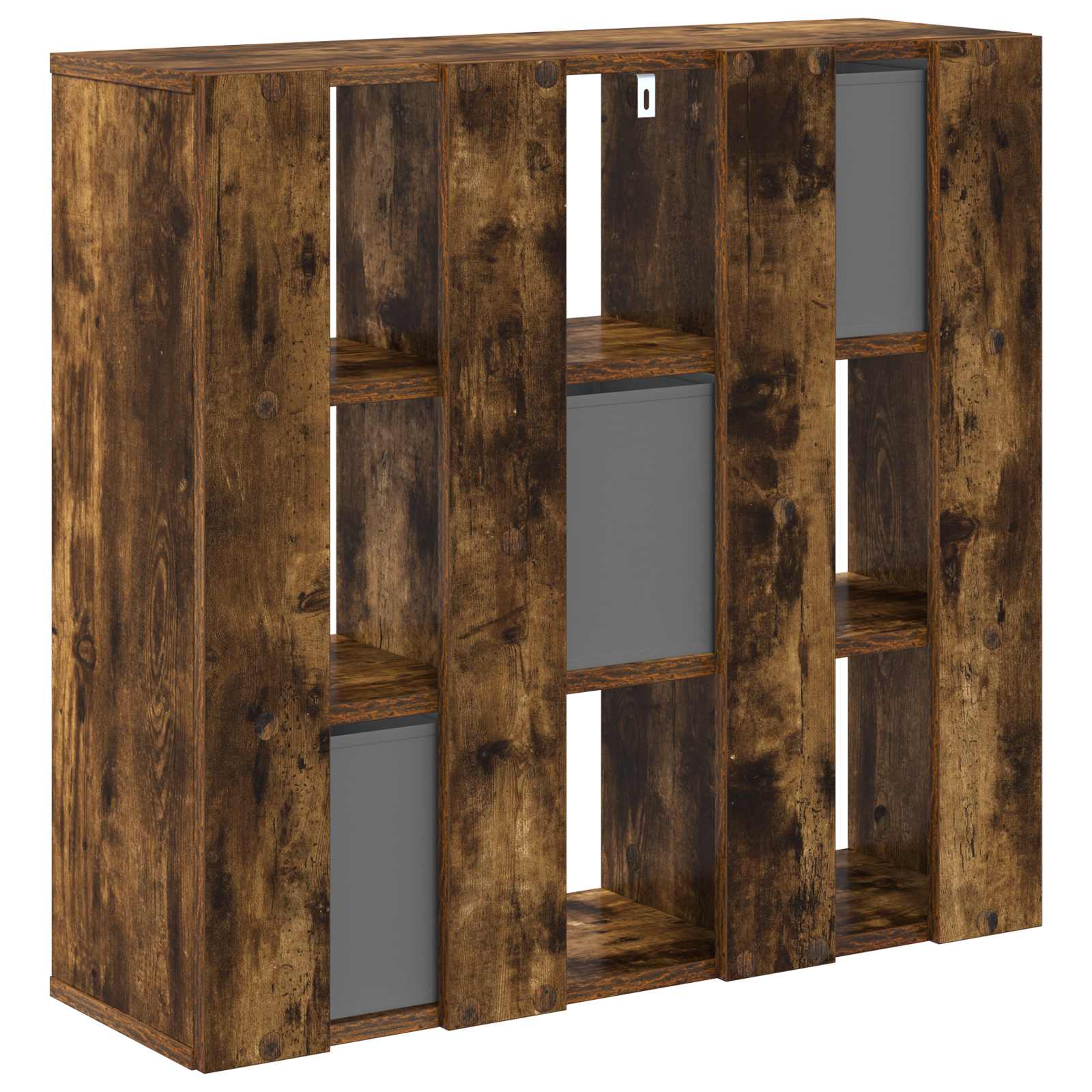 Kreveta s ladicama Dimljeni hrast 73,5 x 24 x 69,5 cm