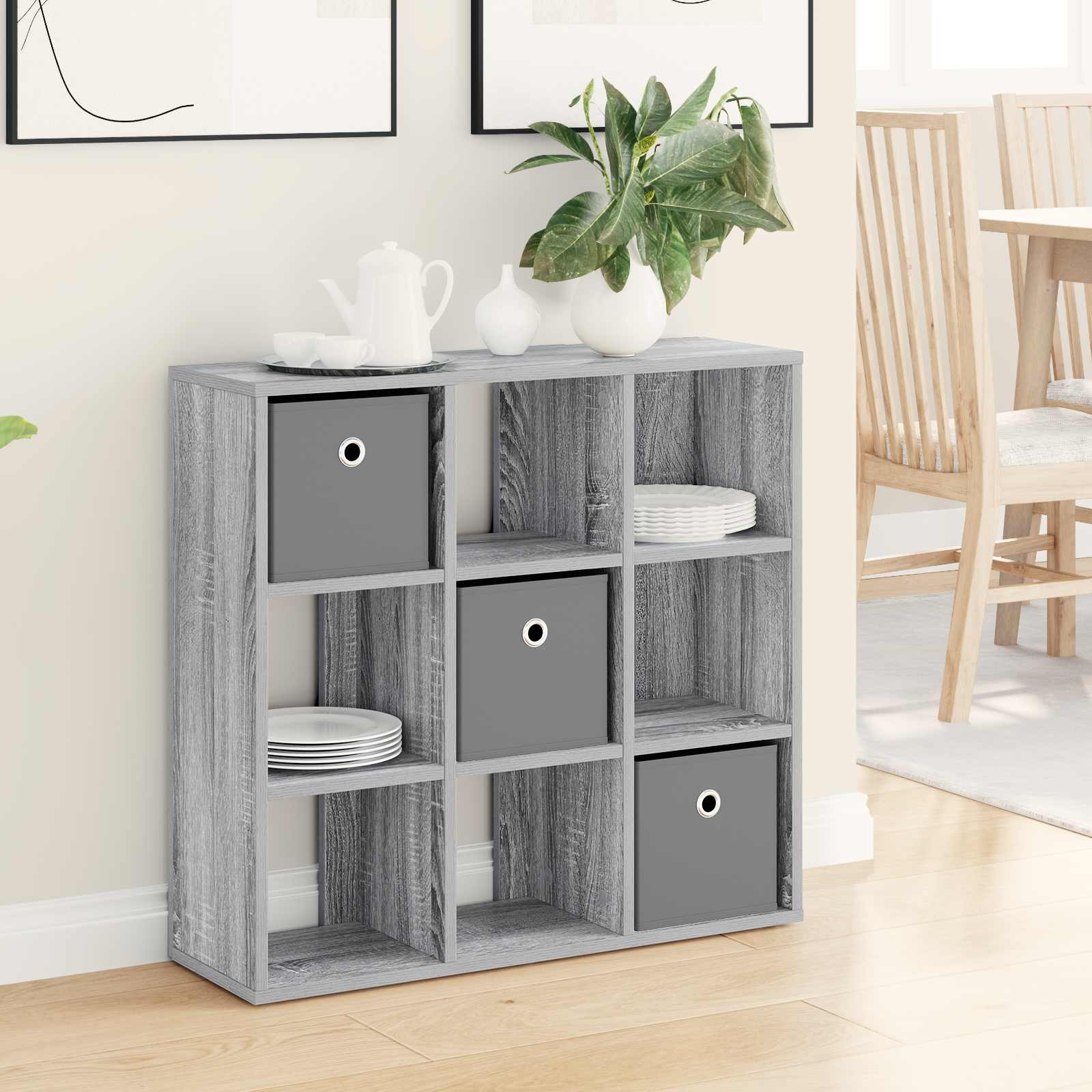 Kreveta s ladicama Siva Sonoma 73,5 x 24 x 69,5 cm