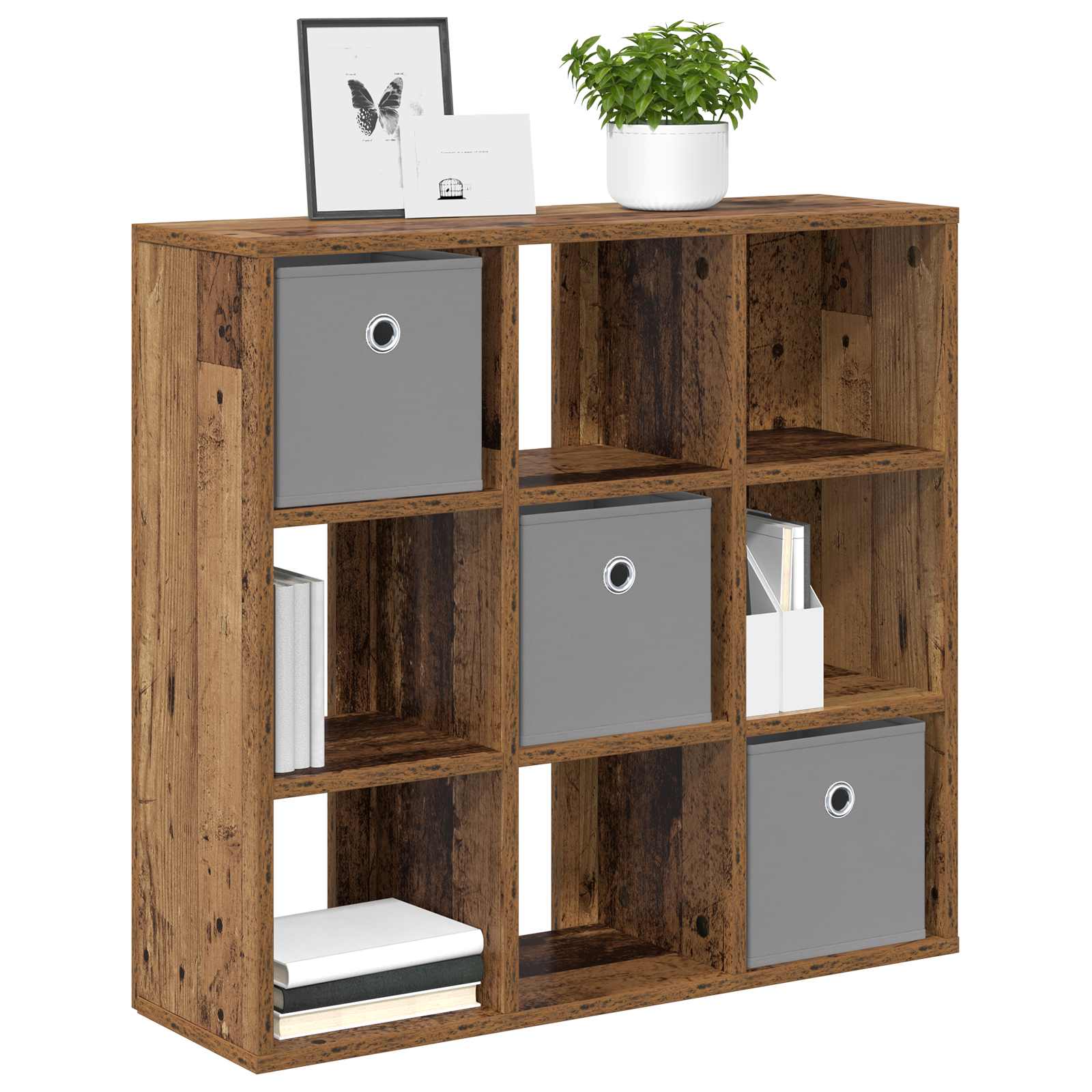 Kreveta s ladicama Staro drvo 73,5 x 24 x 69,5 cm