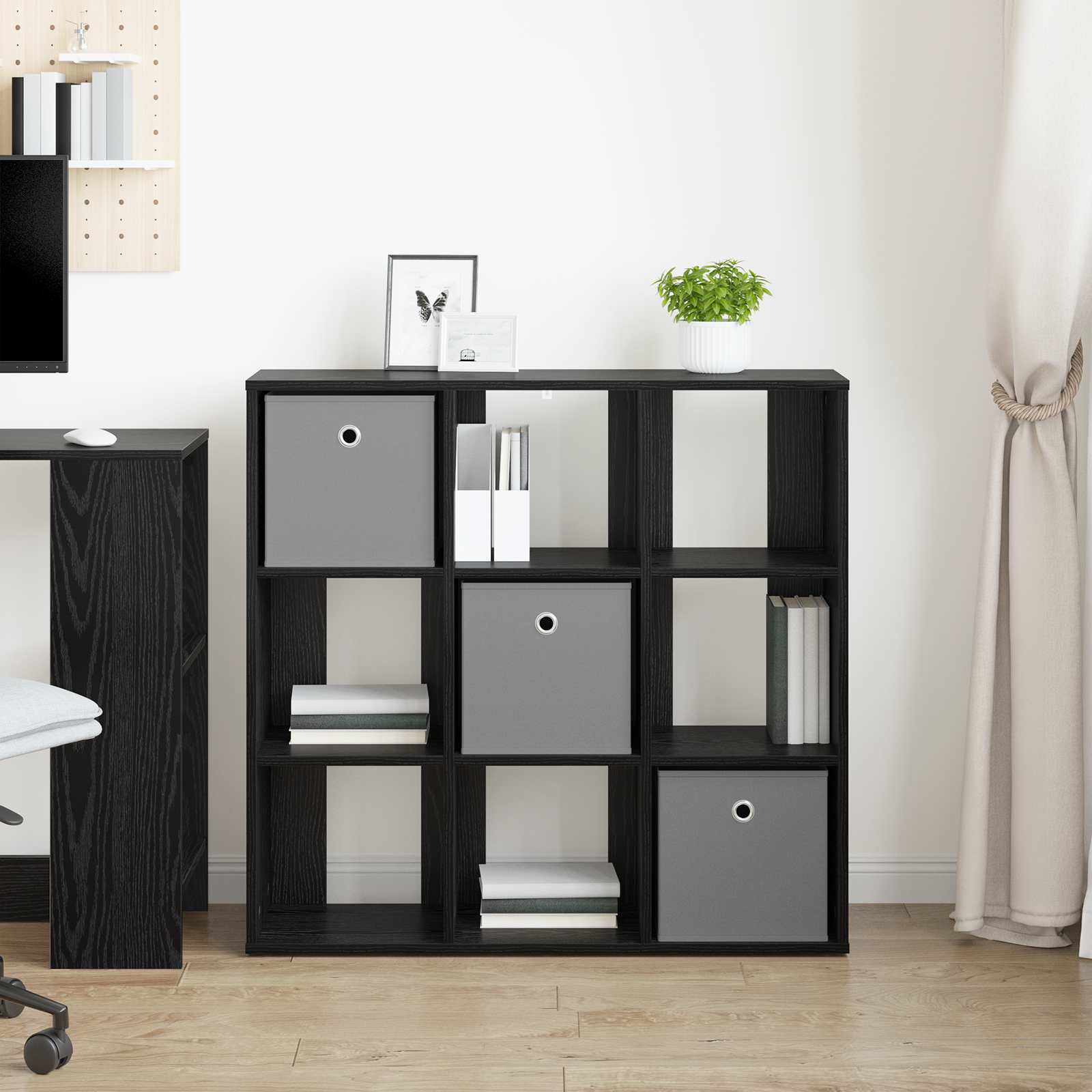 Kreveta s ladicama Crni hrast 88,5 x 29 x 84,5 cm