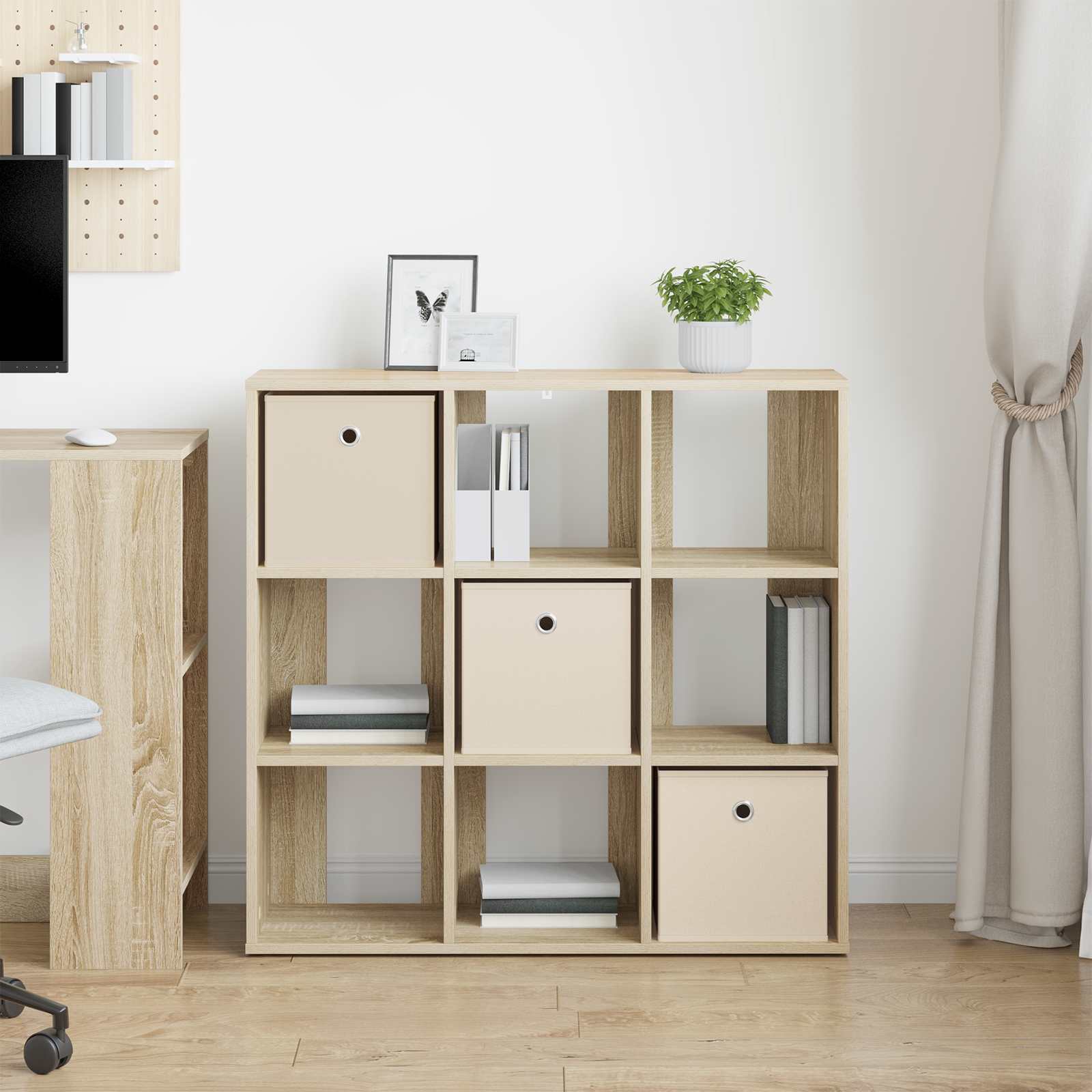 Kreveta s ladicama Sonoma hrast 88,5 x 29 x 84,5 cm