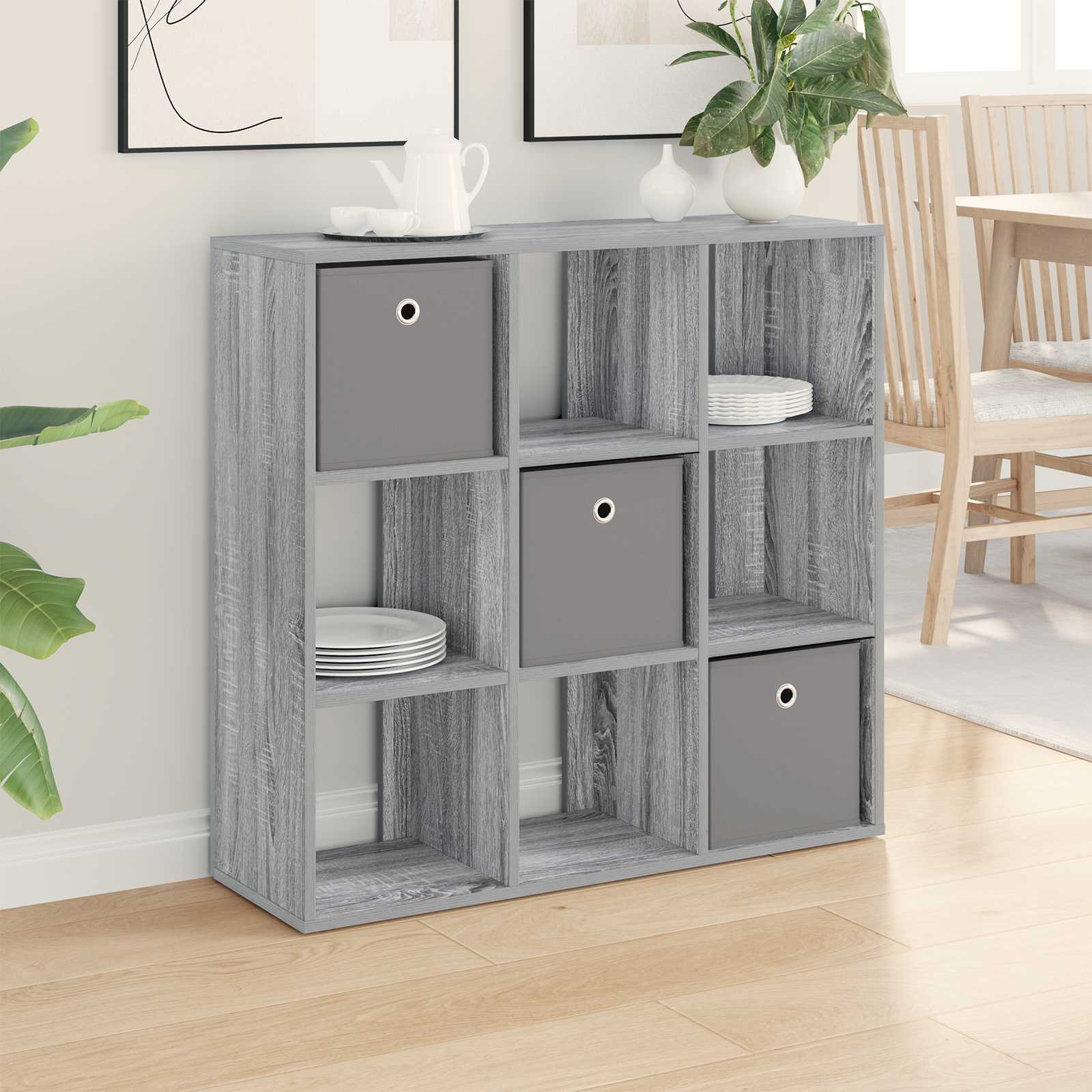 Kreveta s ladicama Siva Sonoma 88,5 x 29 x 84,5 cm