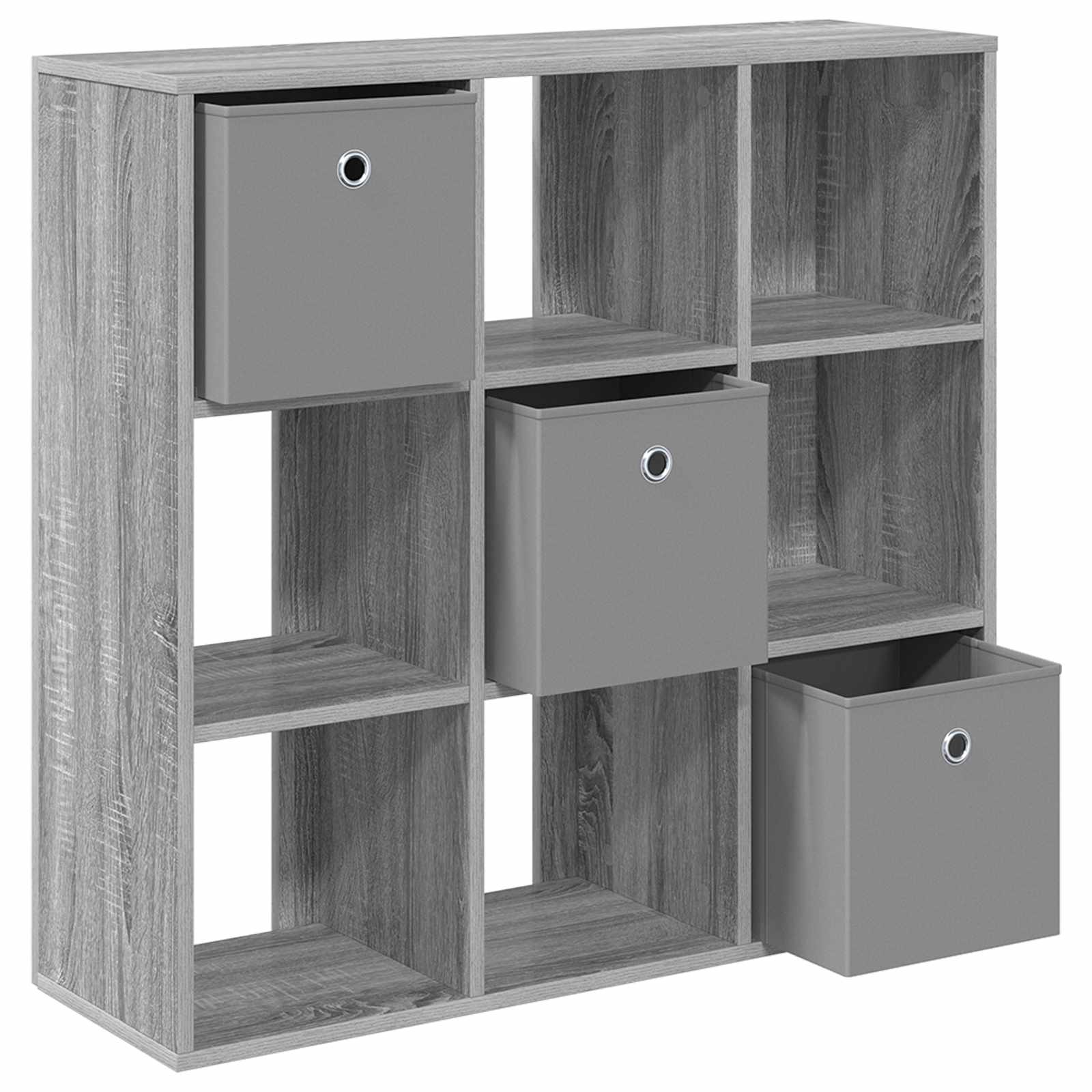 Kreveta s ladicama Siva Sonoma 88,5 x 29 x 84,5 cm