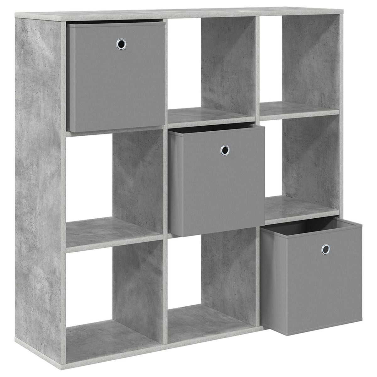 Kreveta s ladicama Betonski sivi 102 x 31 x 99,5 cm