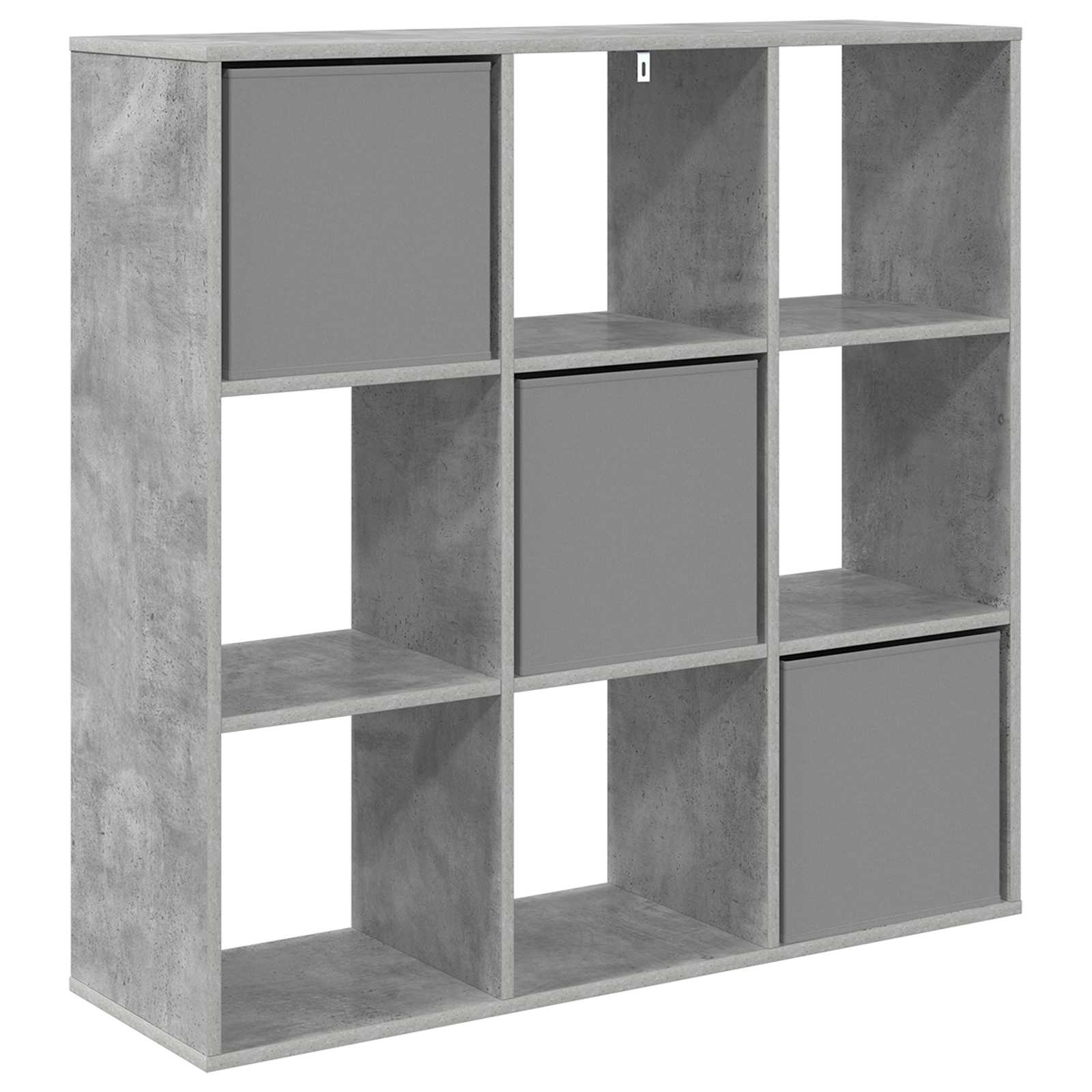 Kreveta s ladicama Betonski sivi 102 x 31 x 99,5 cm