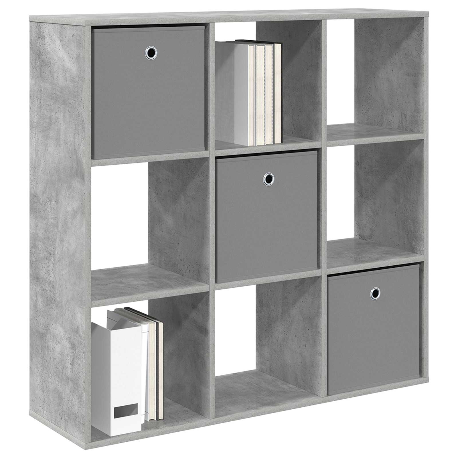 Kreveta s ladicama Betonski sivi 102 x 31 x 99,5 cm