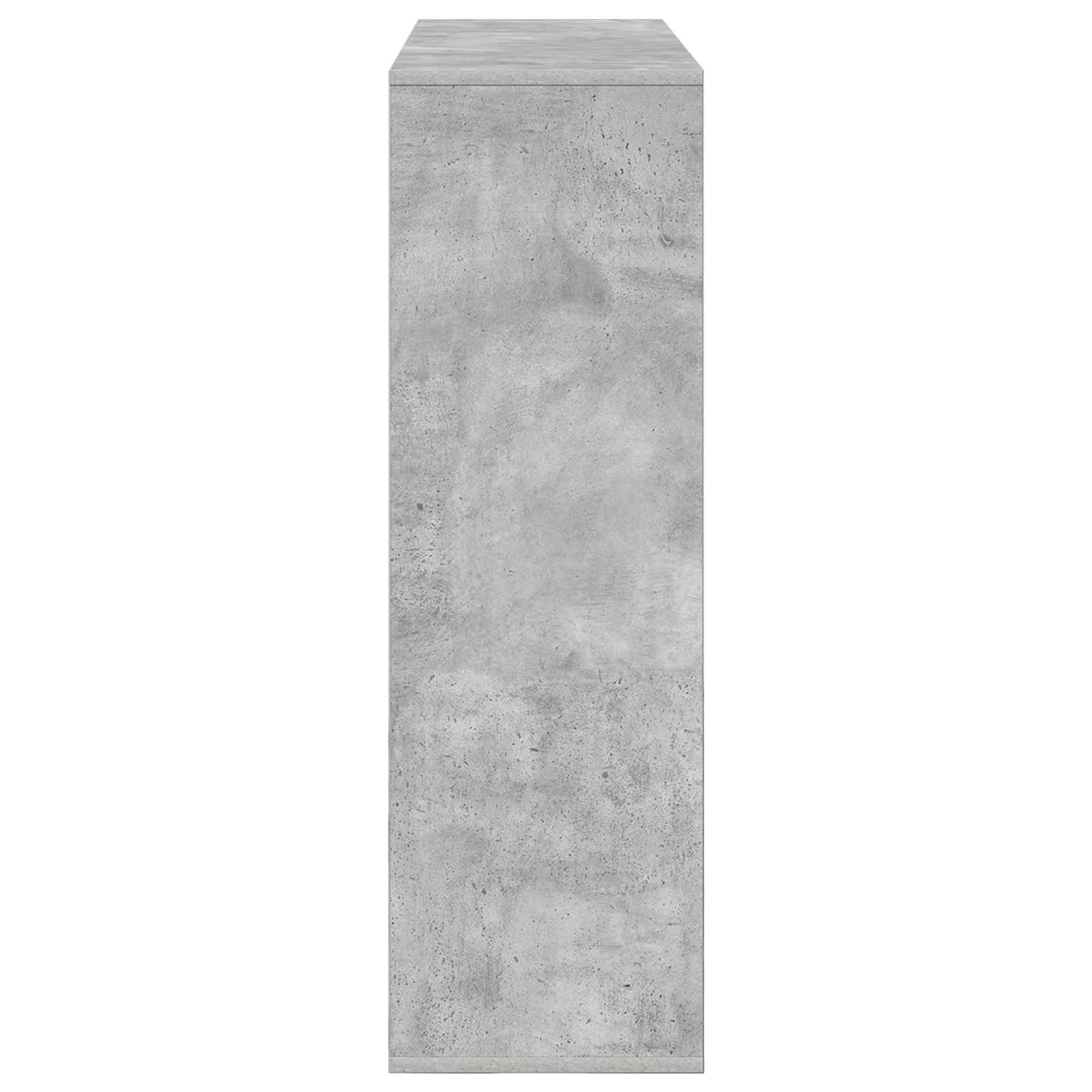 Kreveta s ladicama Betonski sivi 102 x 31 x 99,5 cm