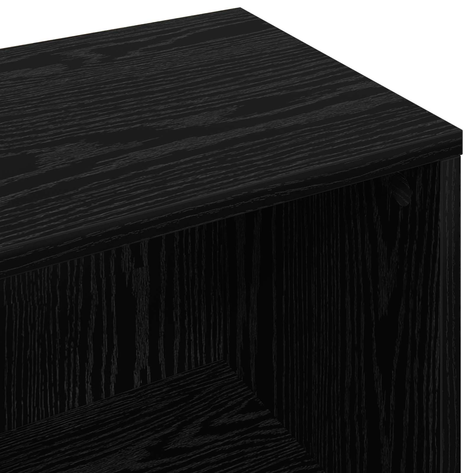 Kreveta s ladicama Crni hrast 73,5 x 22,5 x 53,5 cm