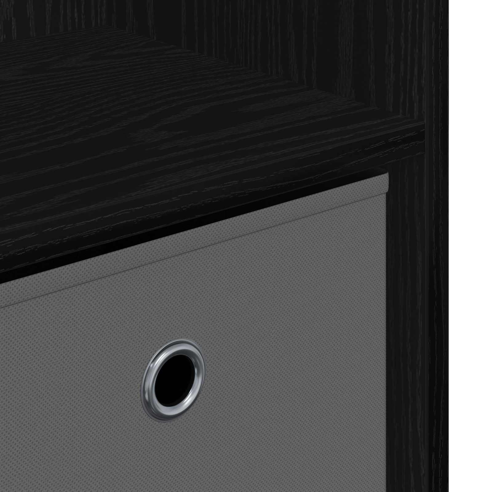 Kreveta s ladicama Crni hrast 73,5 x 22,5 x 53,5 cm