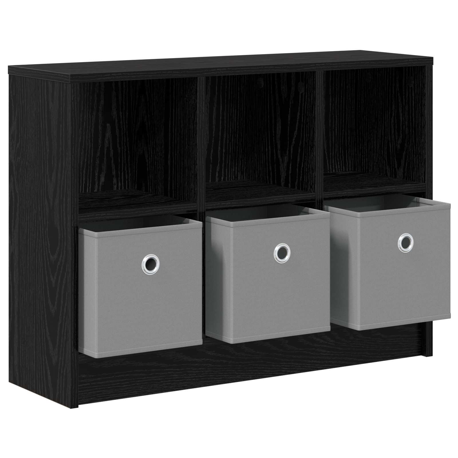 Kreveta s ladicama Crni hrast 73,5 x 22,5 x 53,5 cm